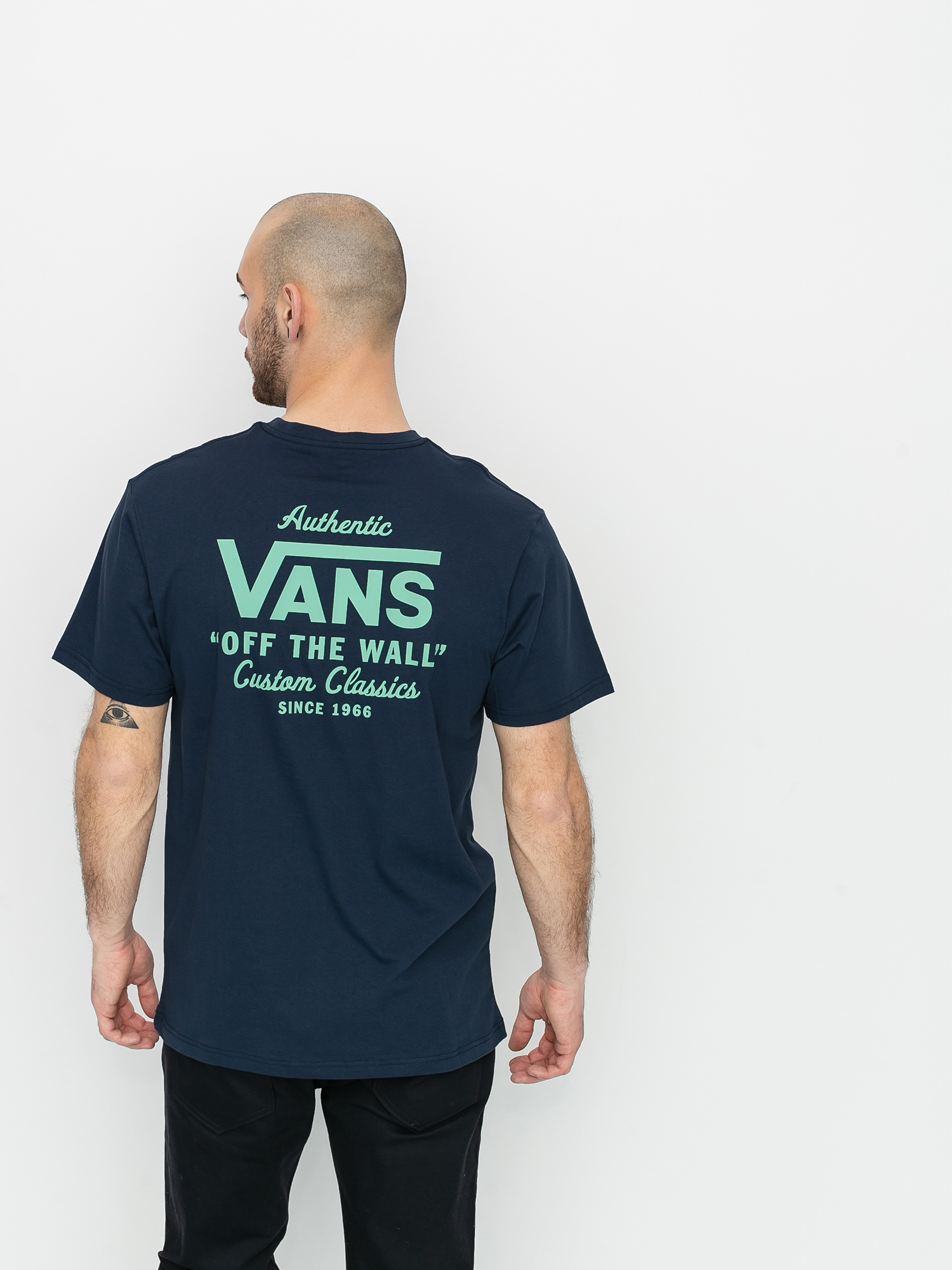 Vans Holder Street II T-shirt (dress blues/dusty jade grn)