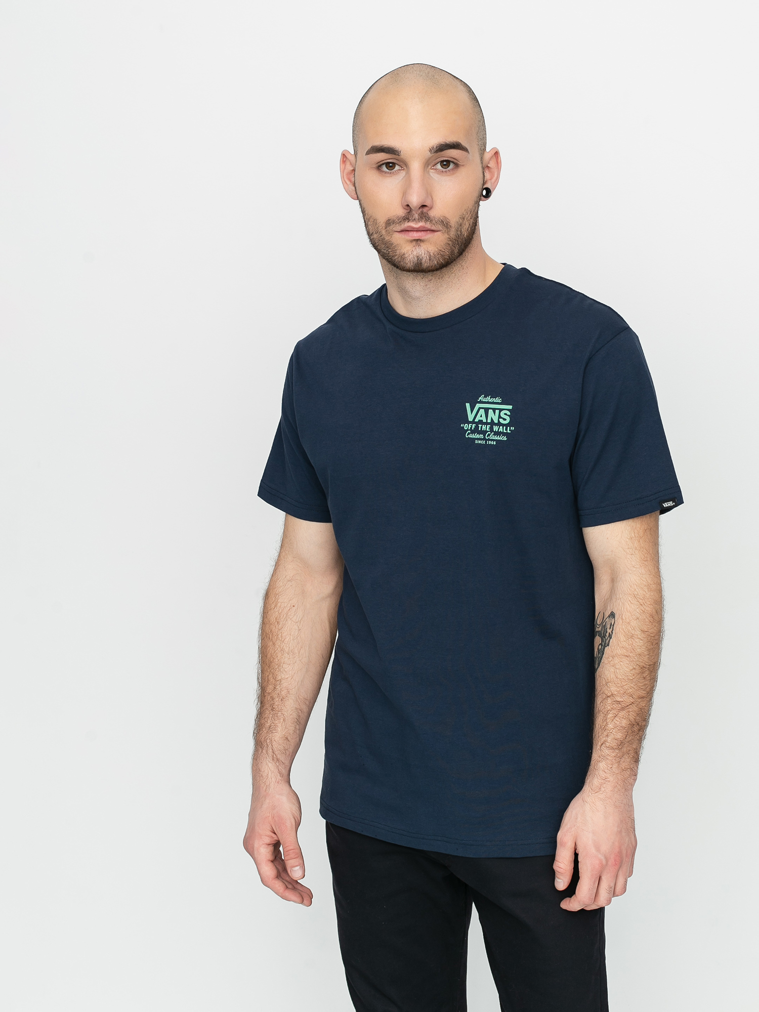Vans Holder Street II T-shirt (dress blues/dusty jade grn)