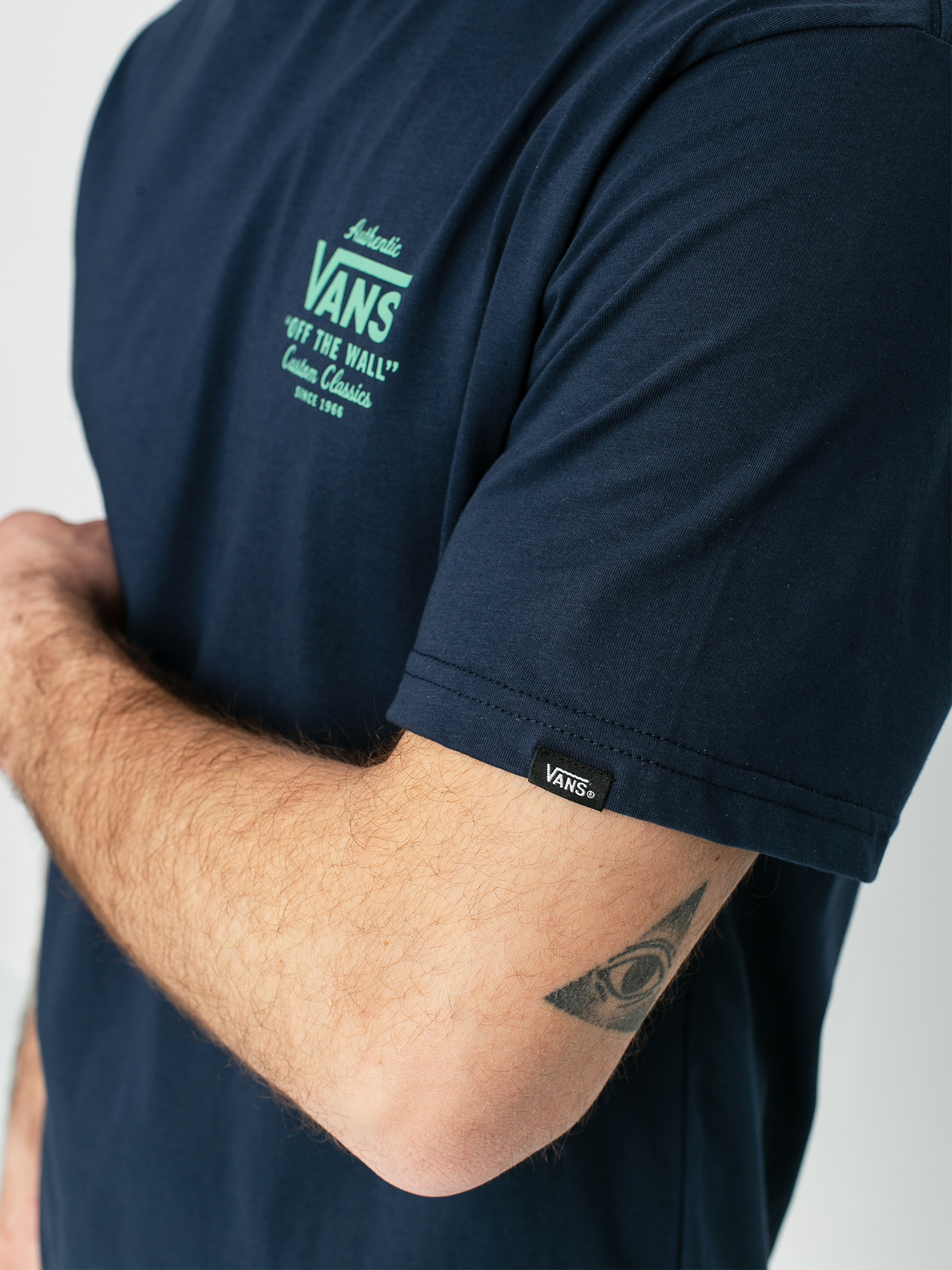 Vans Holder Street II T-shirt (dress blues/dusty jade grn)