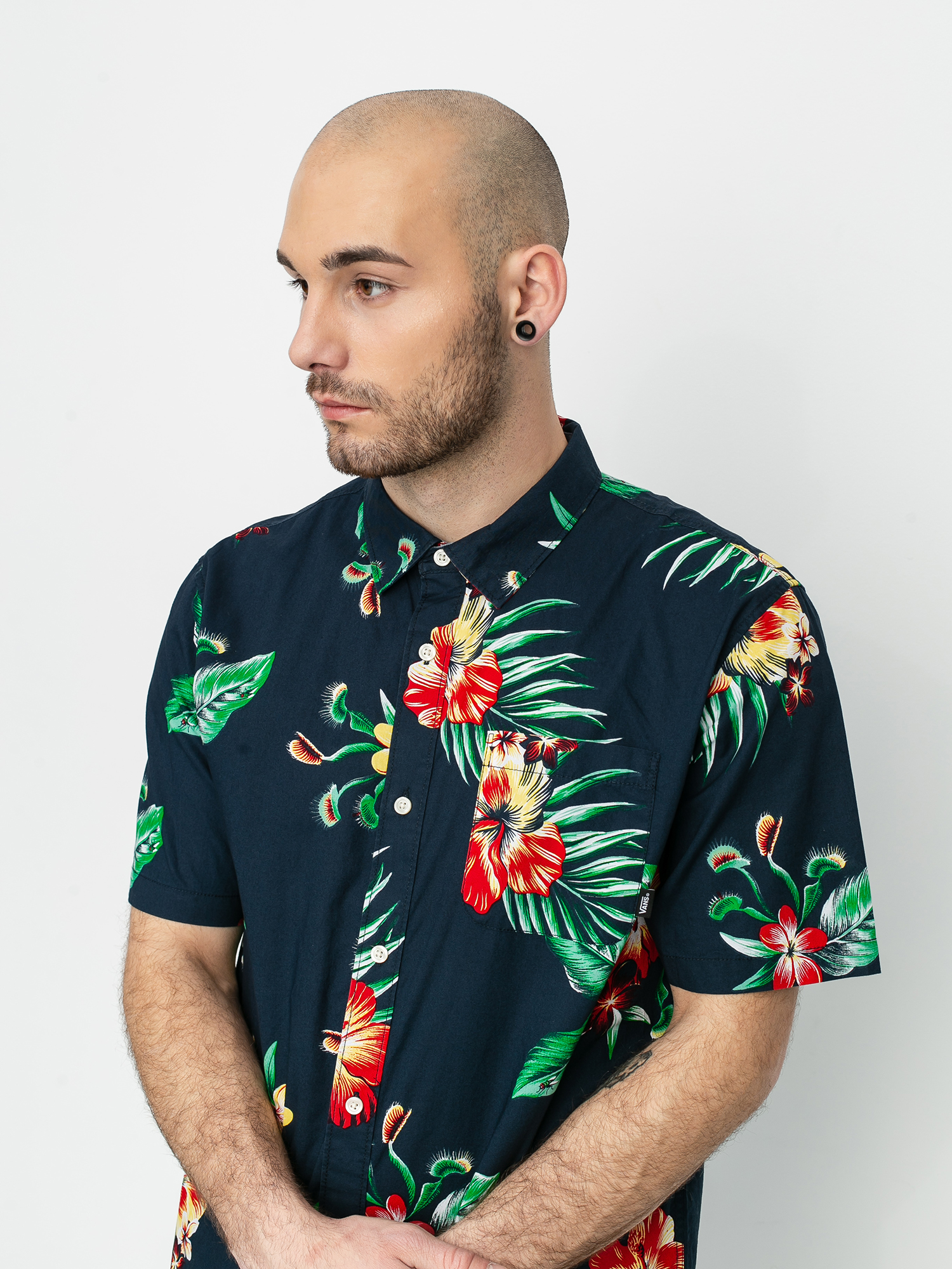 vans flower shirt