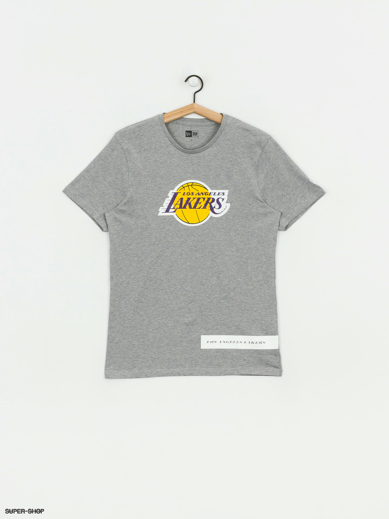 New Era Nba Block Wordmark Los Angeles Lakers T-shirt (lgh)