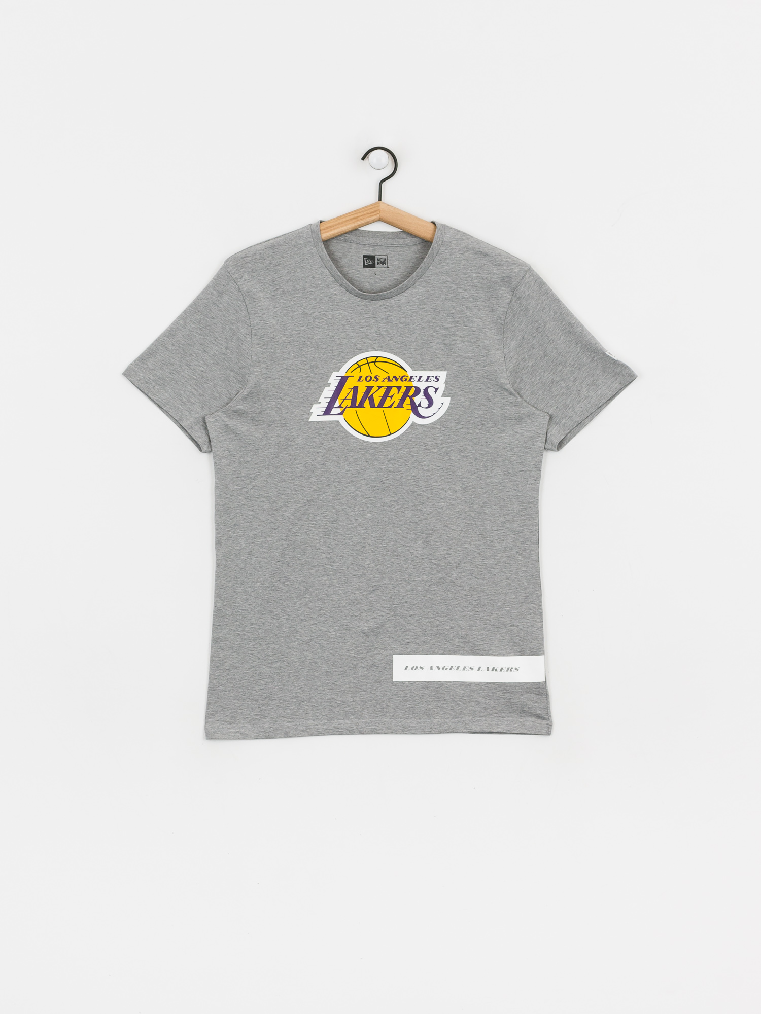 New Era Nba Block Wordmark Los Angeles Lakers T-shirt (lgh)