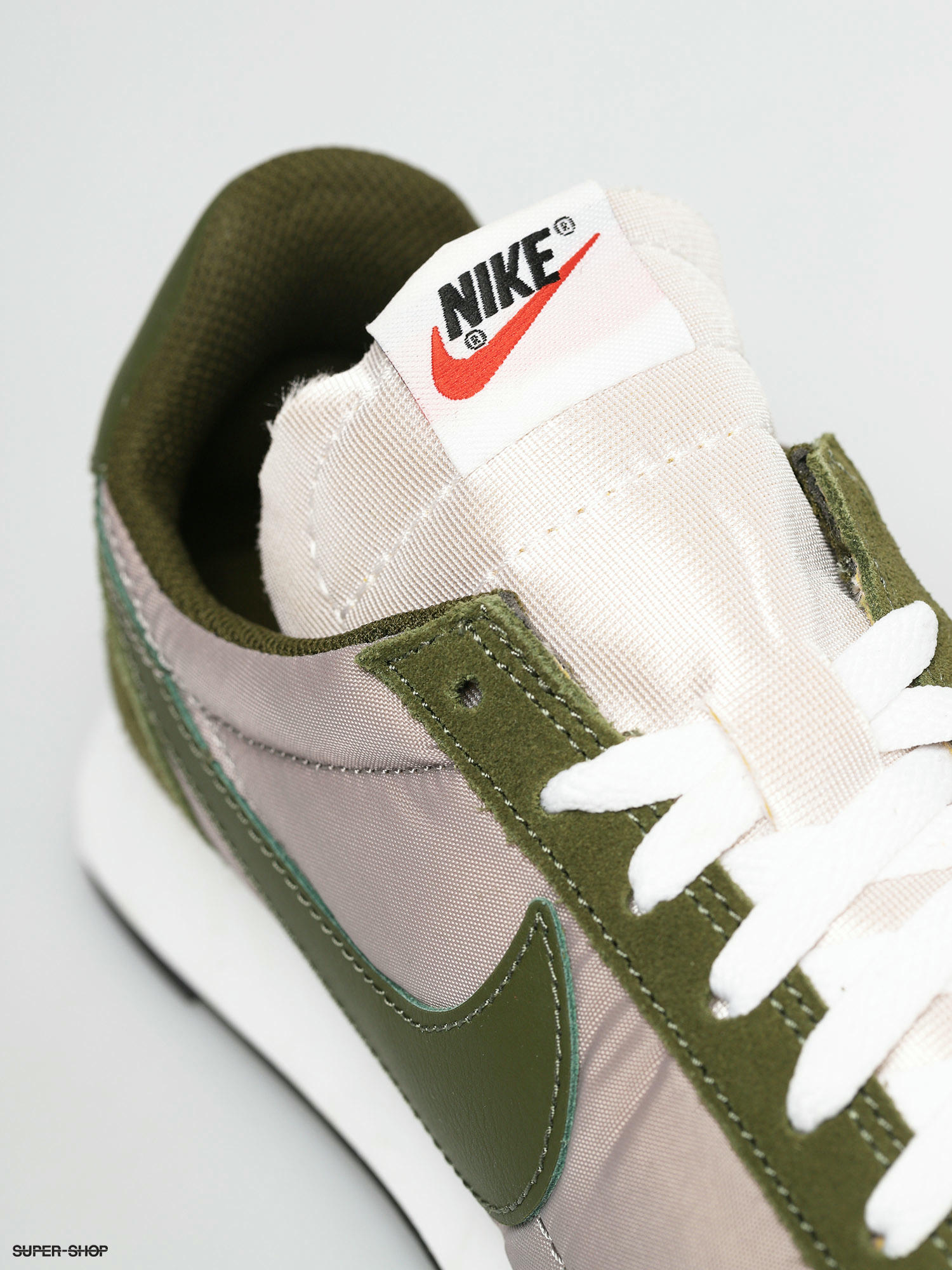 nike air tailwind 79 leather-trimmed shell and suede sneakers