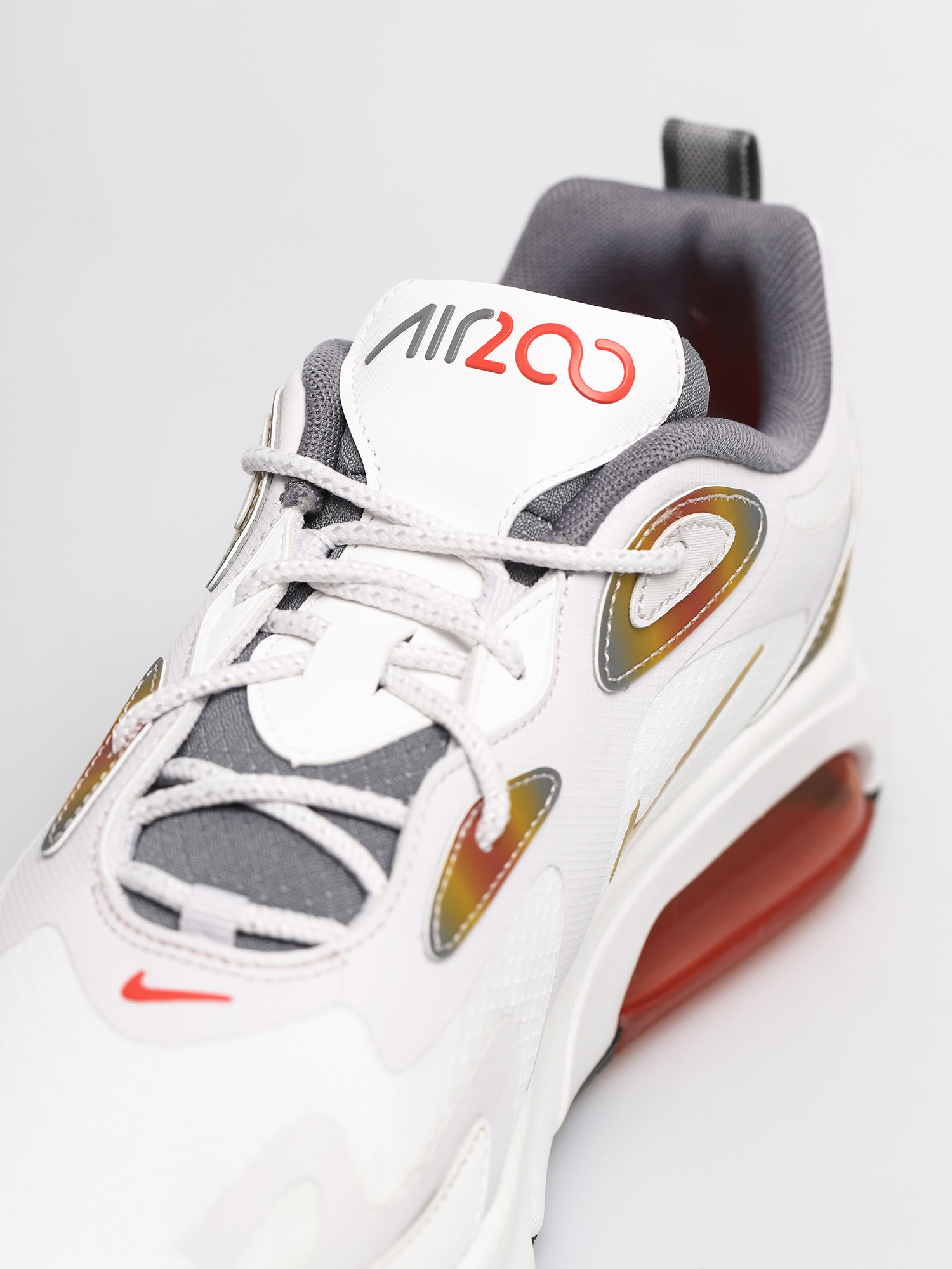 Nike air max 200 best sale men's white and orange