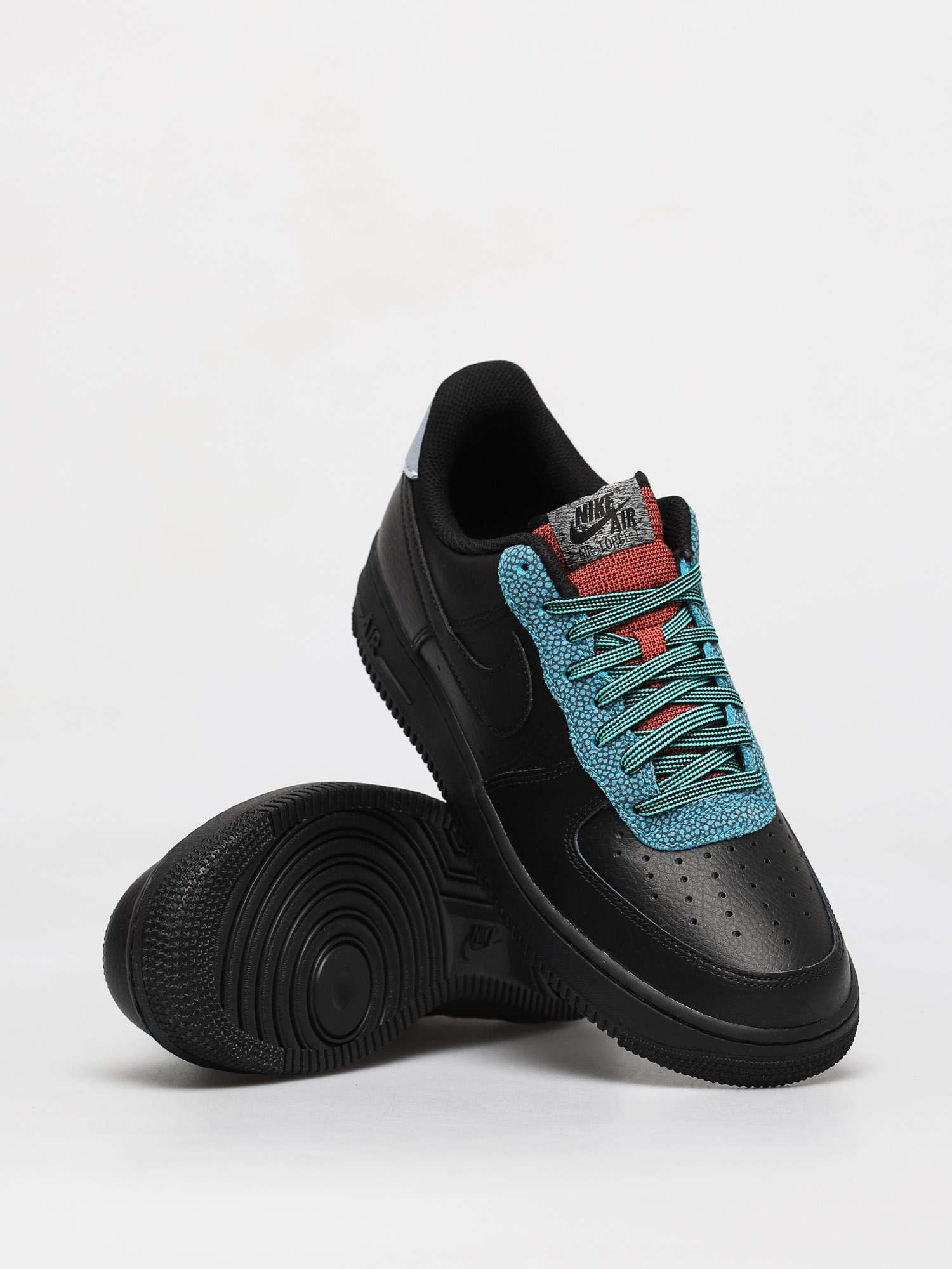 nike air force 1 07 lv8 black grey