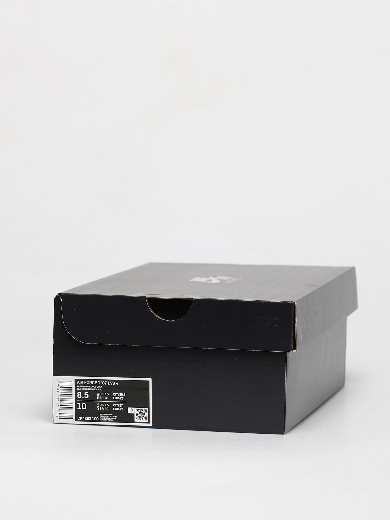 Nike Air Force 1 07 Lv8 Shoes (white/white cool grey pure platinum)