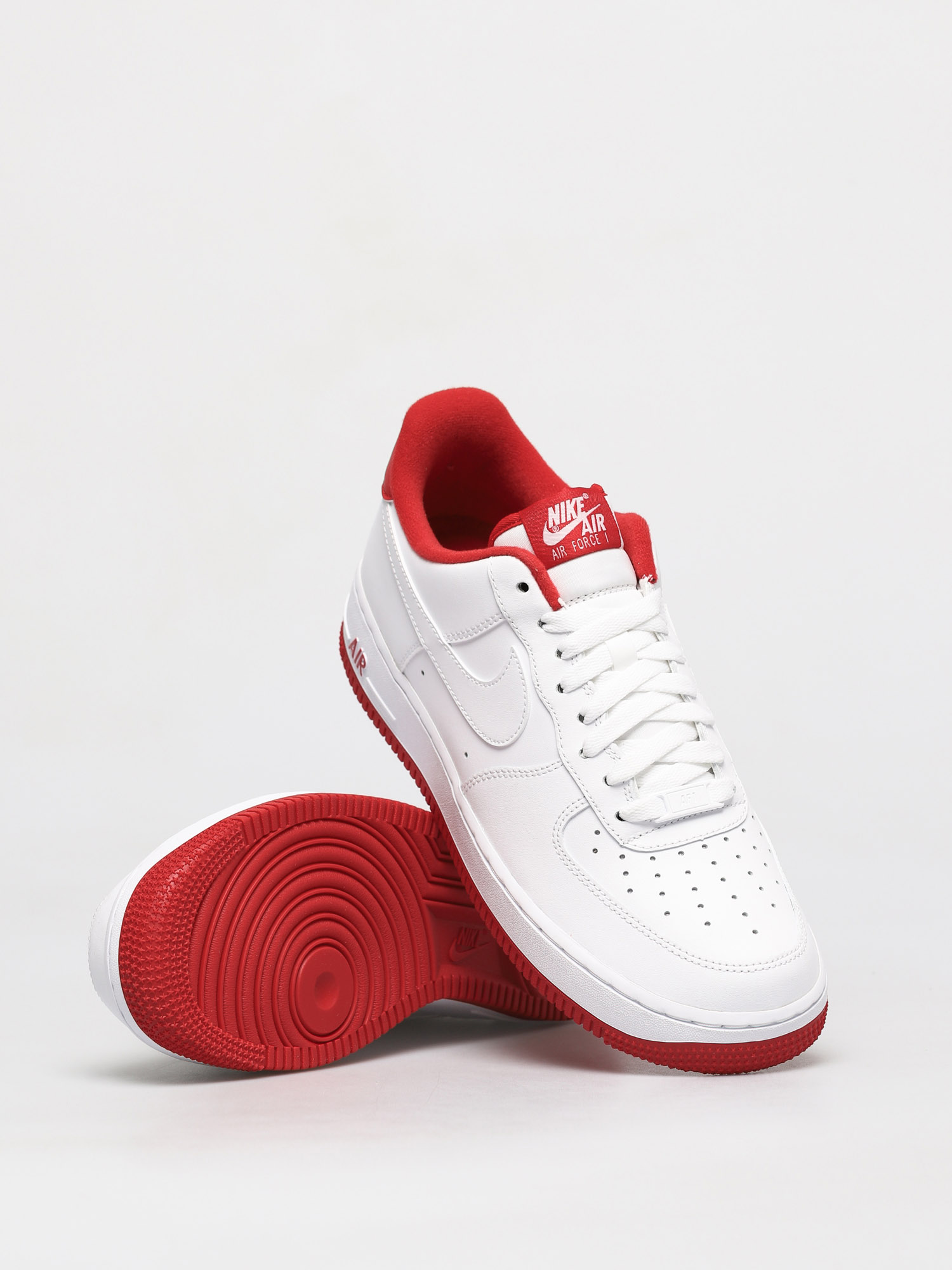 Nike Air Force 1 07 1 Shoes (white/university red)