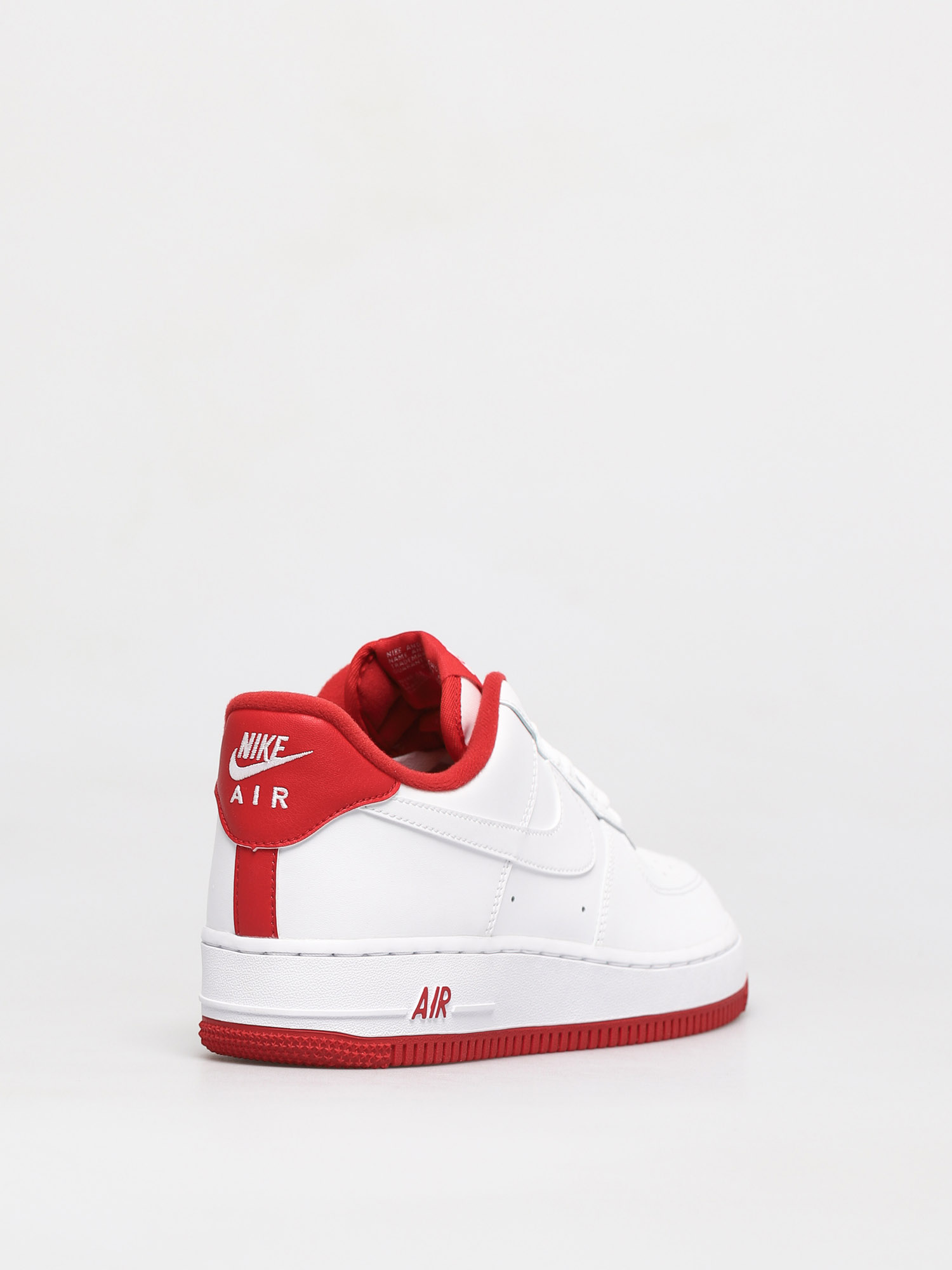 air force 1 07 white and red