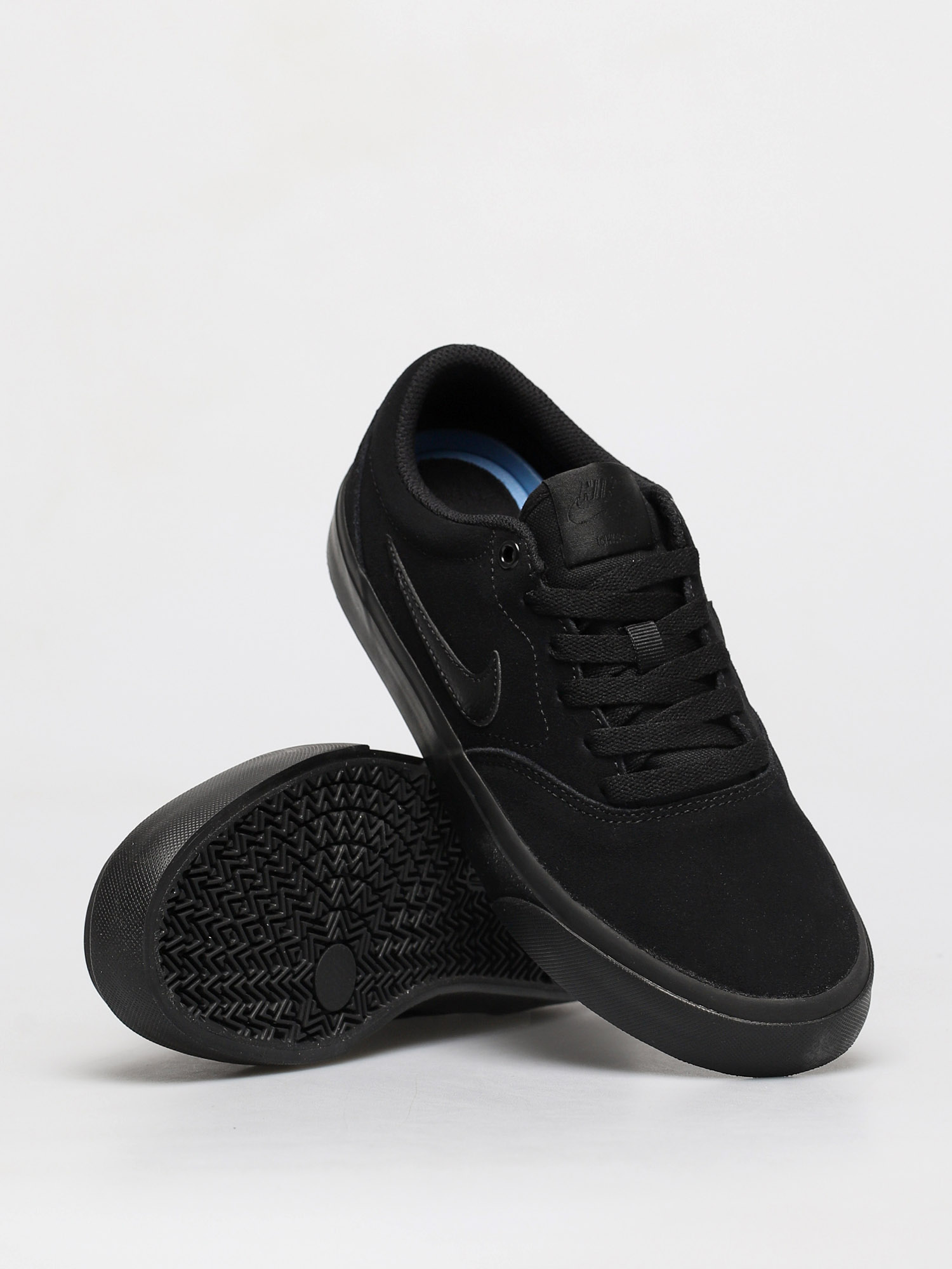 Nike SB Charge Suede Gs Schuhe (black/black black)
