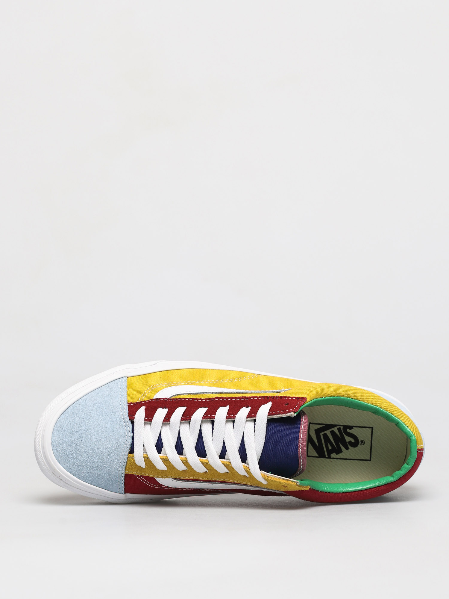 Vans old skool sneaker hot sale in primary color block