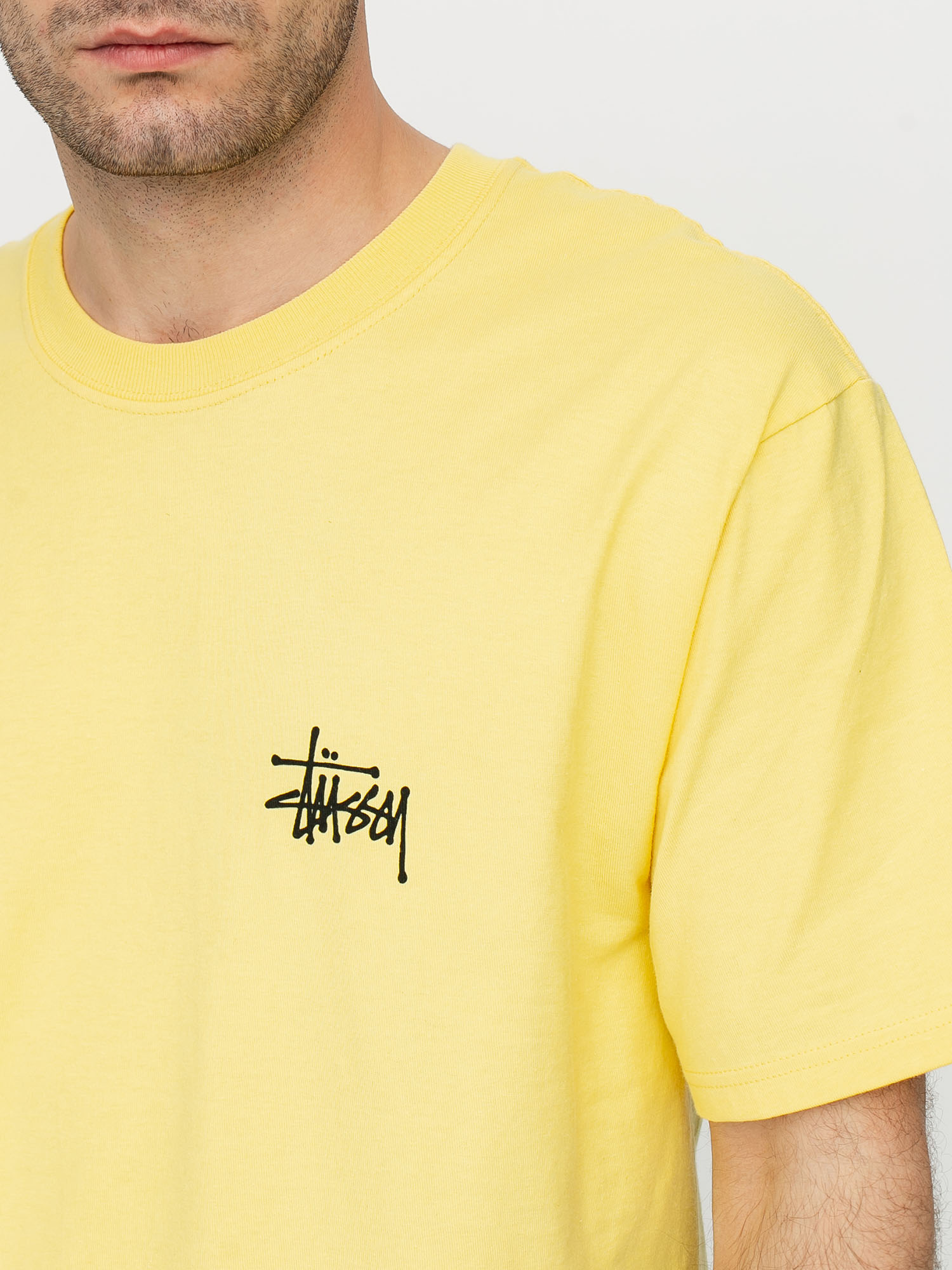 Stussy Basic T-shirt - yellow (yellow)