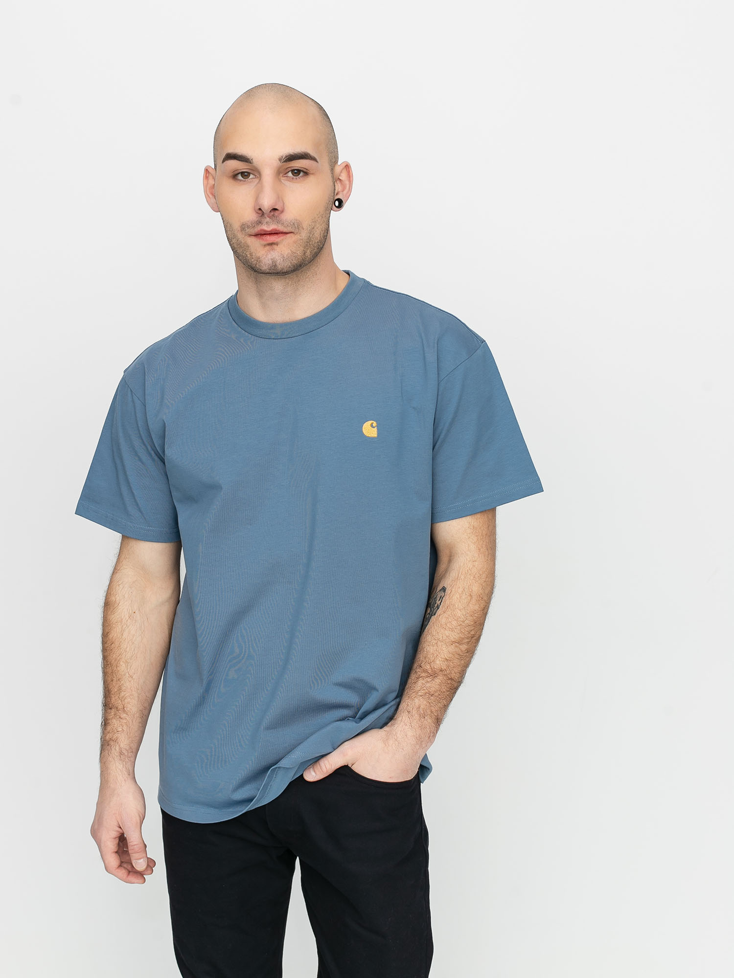 Carhartt WIP Chase T-shirt (mossa/gold)