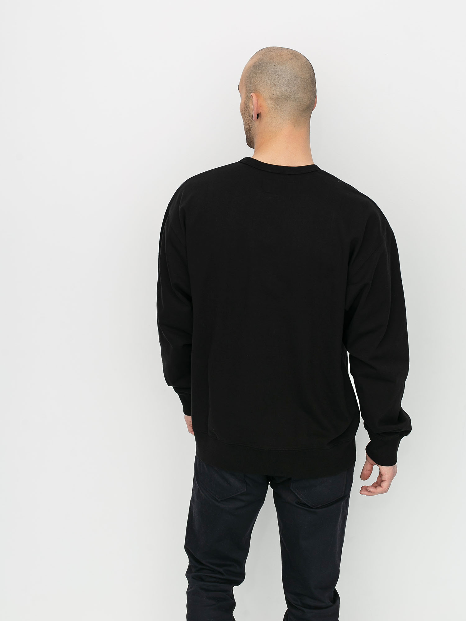 Carhartt WIP Military Mesh Pocket Sweatshirt (black)