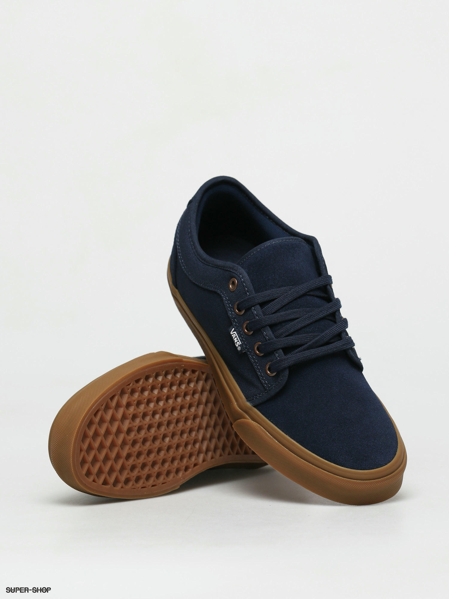 vans chukka low dress blues gum