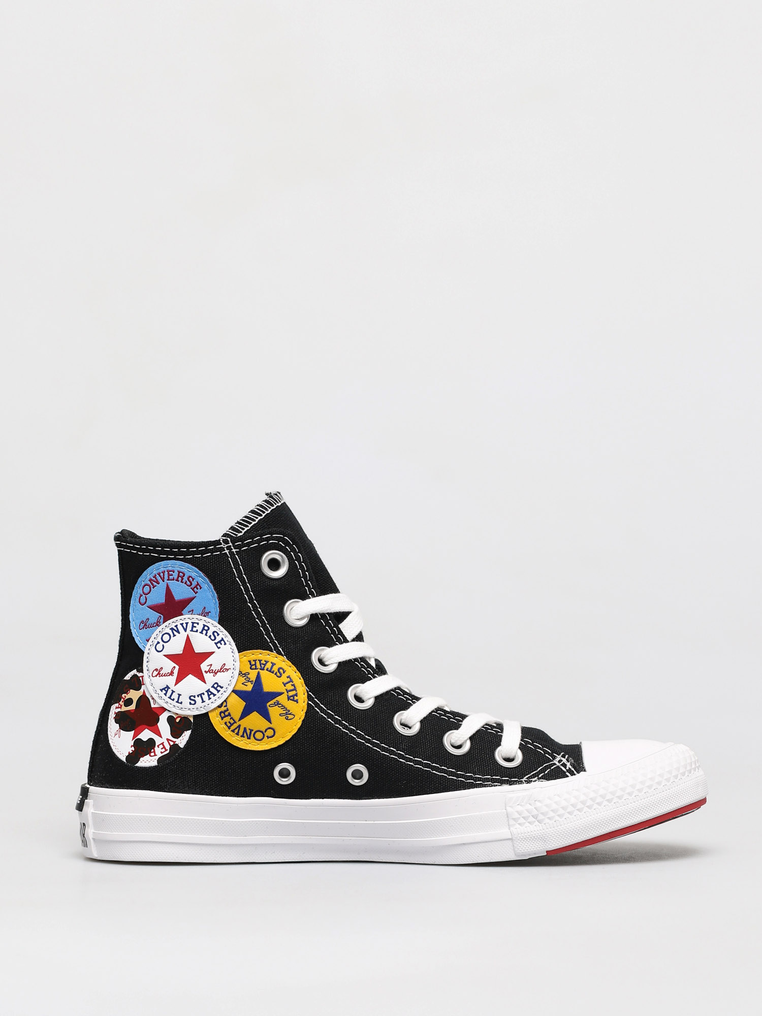 Converse Chuck Taylor All Star Multi Logo Hi Chucks (black)