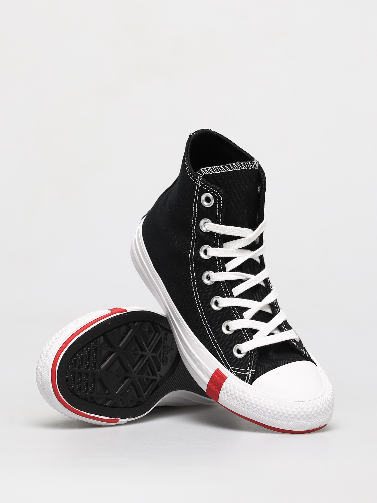 Converse Chuck Taylor All Star Multi Logo Hi Chucks (black)