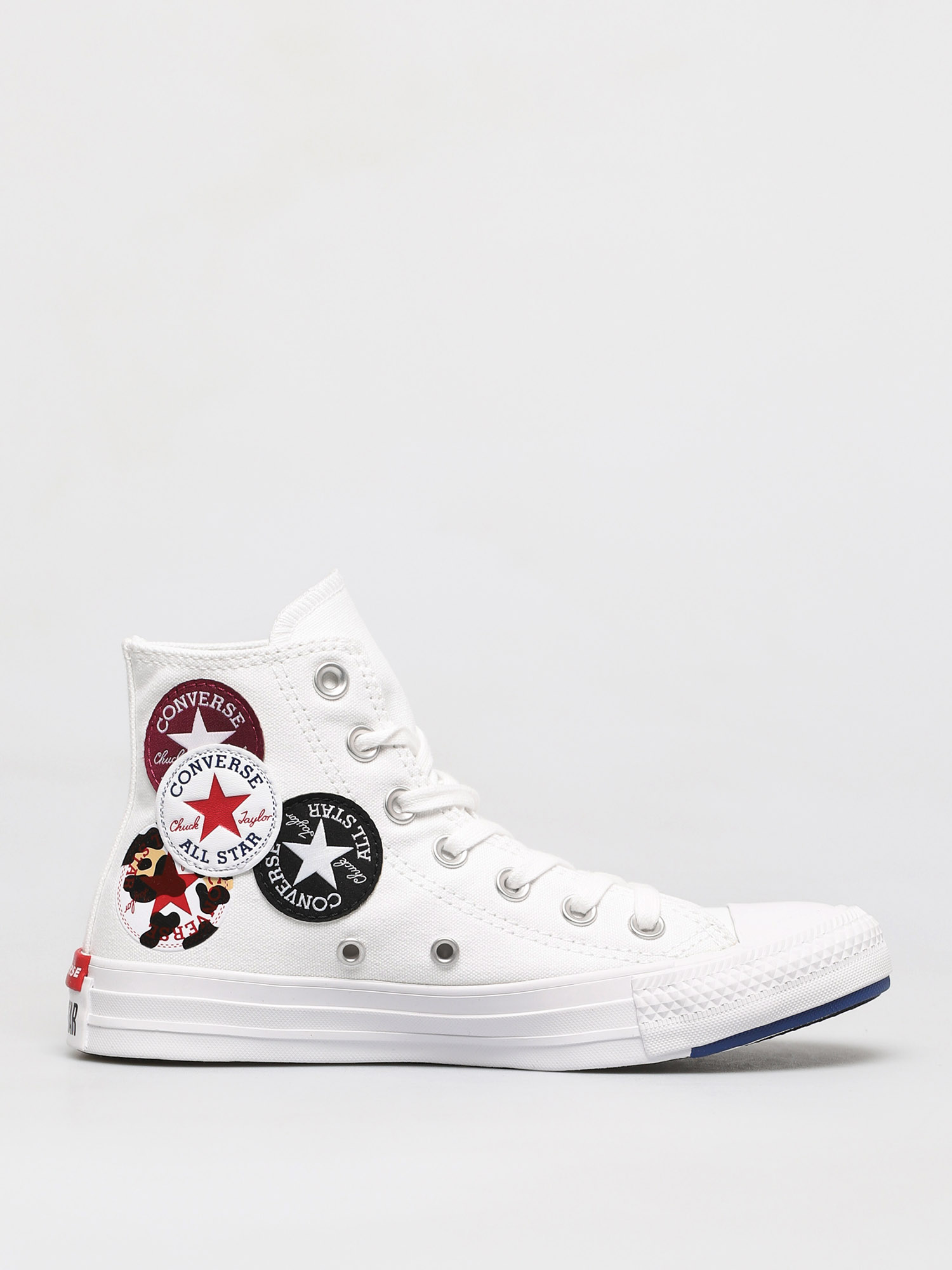 Converse Chuck Taylor All Star Multi Logo Hi Chucks (optical white)