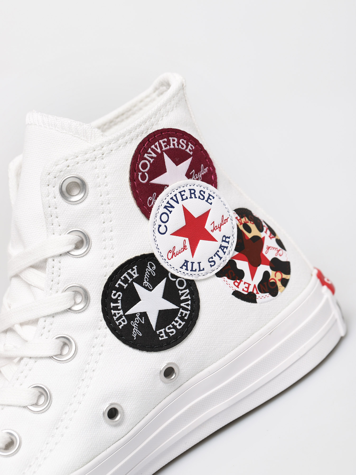 Converse Chuck Taylor All Star Multi Logo Hi Chucks (optical white)