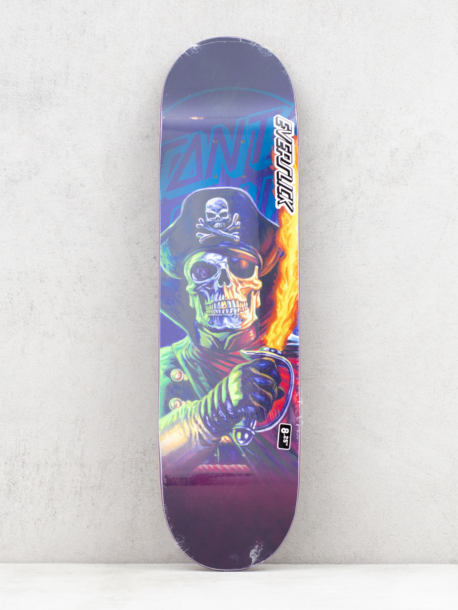 Santa Cruz The Worst Captain Deadstar Everslick Deck (blue/purple)