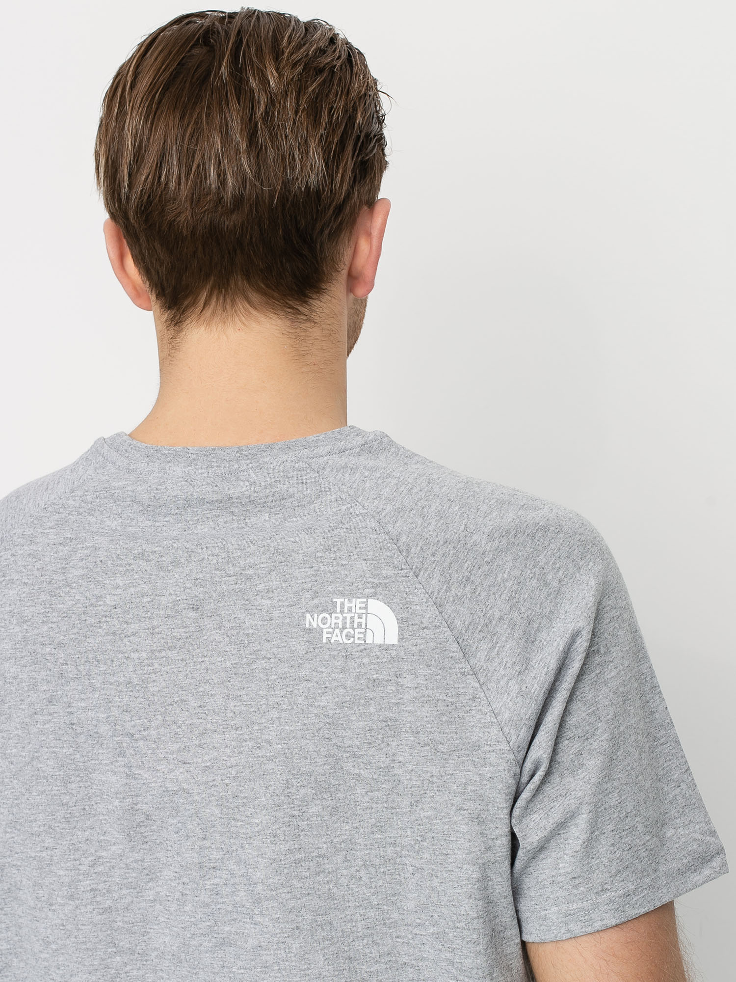 The North Face Raglan Redbox T-shirt (light grey/digital camo)