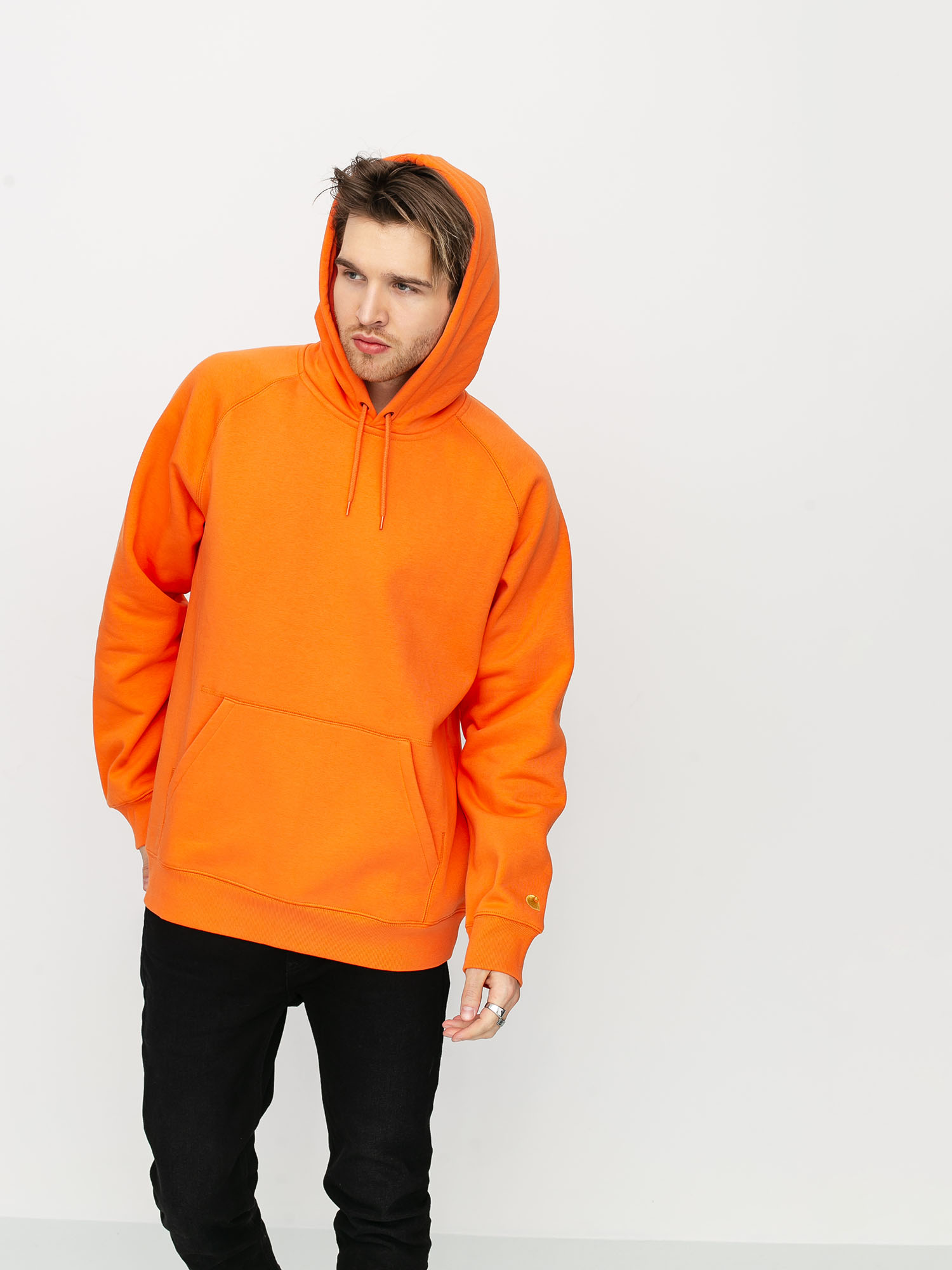 Carhartt WIP Chase HD Hoodie (clockwork/gold)