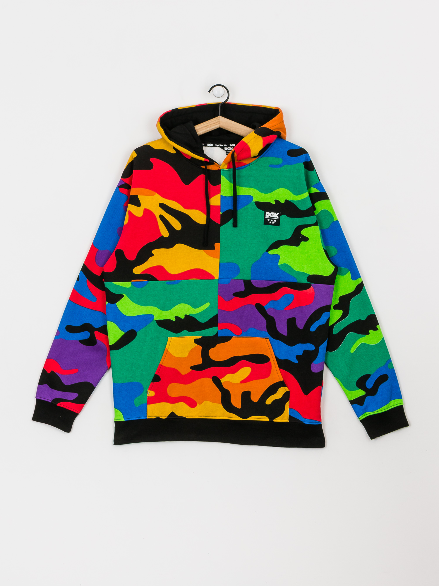 Dgk ultra multi top camo hoodie