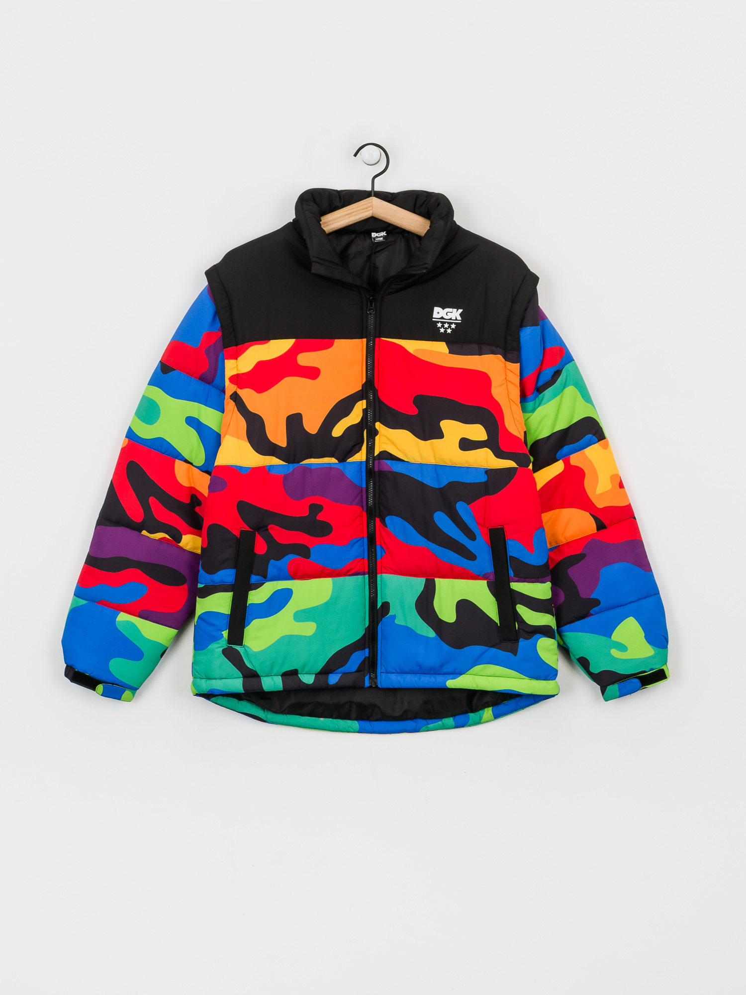 DGK Breeze Puff Jacket - multicolor (multi)