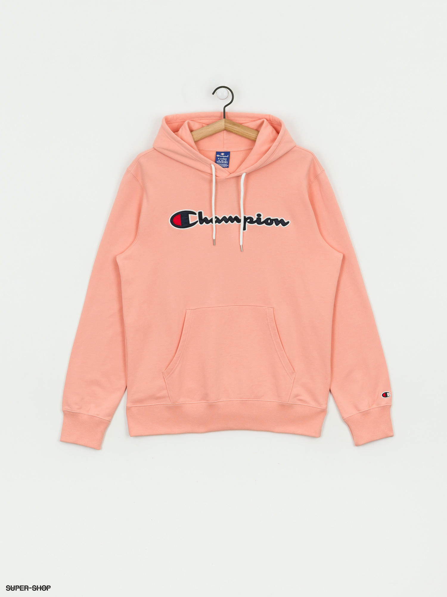 champion peach sweatshirt