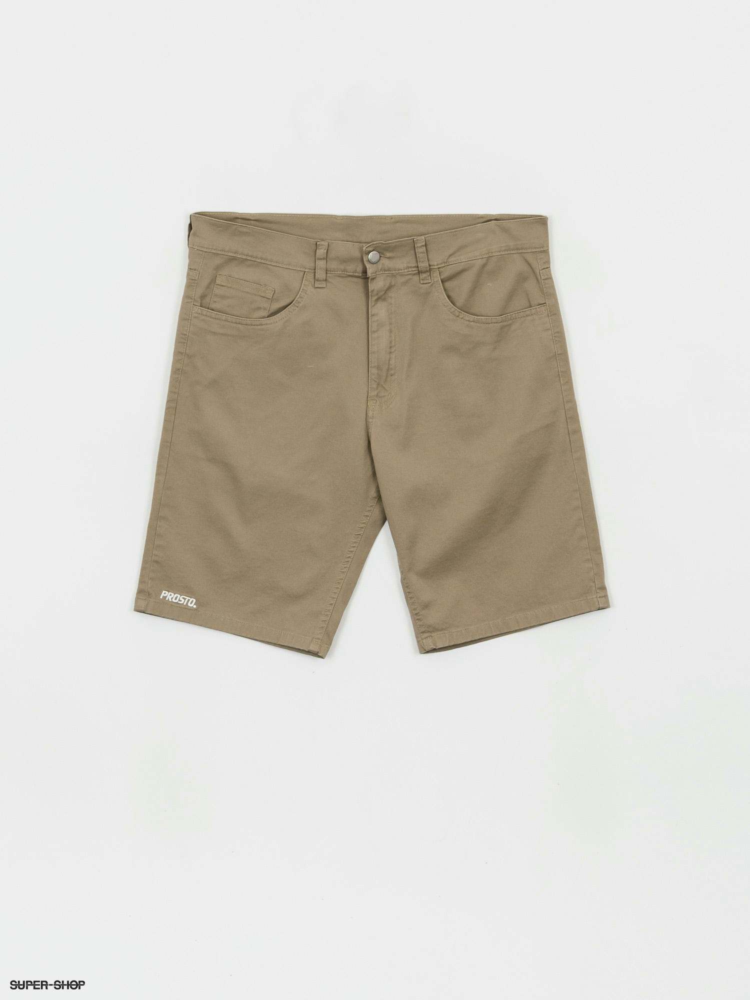 beige chino shorts