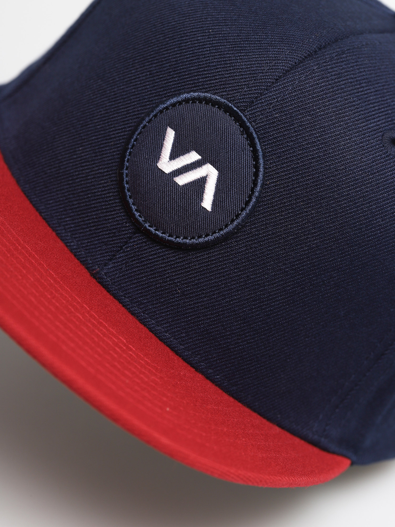 RVCA Va Patch Snapback ZD Cap (navy/red)