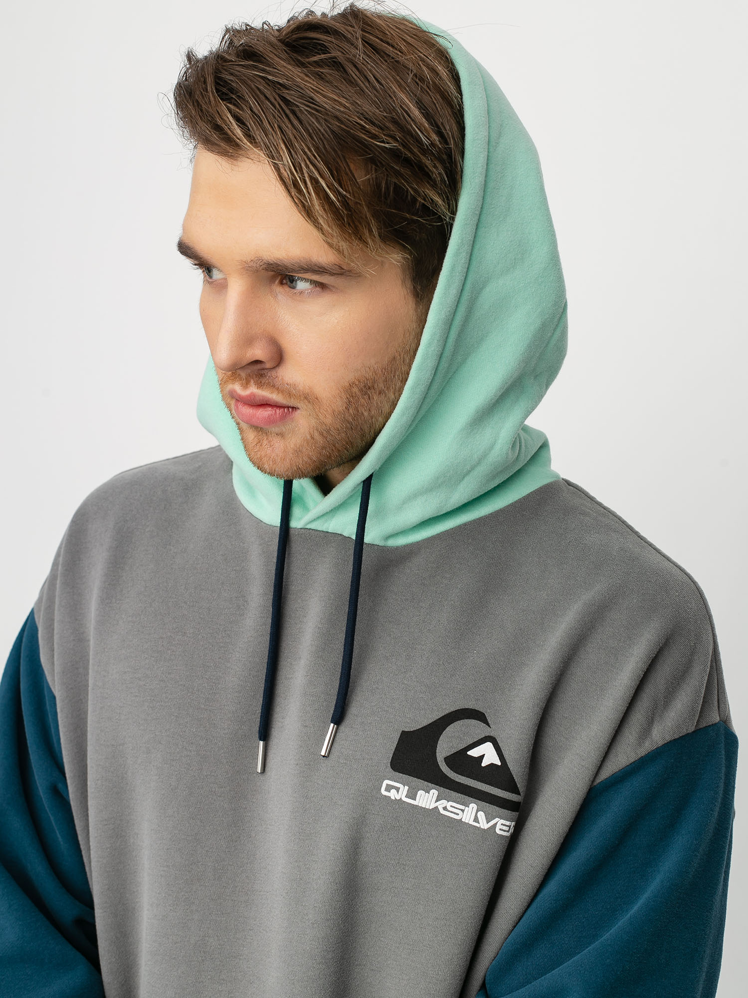 Quiksilver Heritage Midori Blanka HD Hoodie (majolica blue)