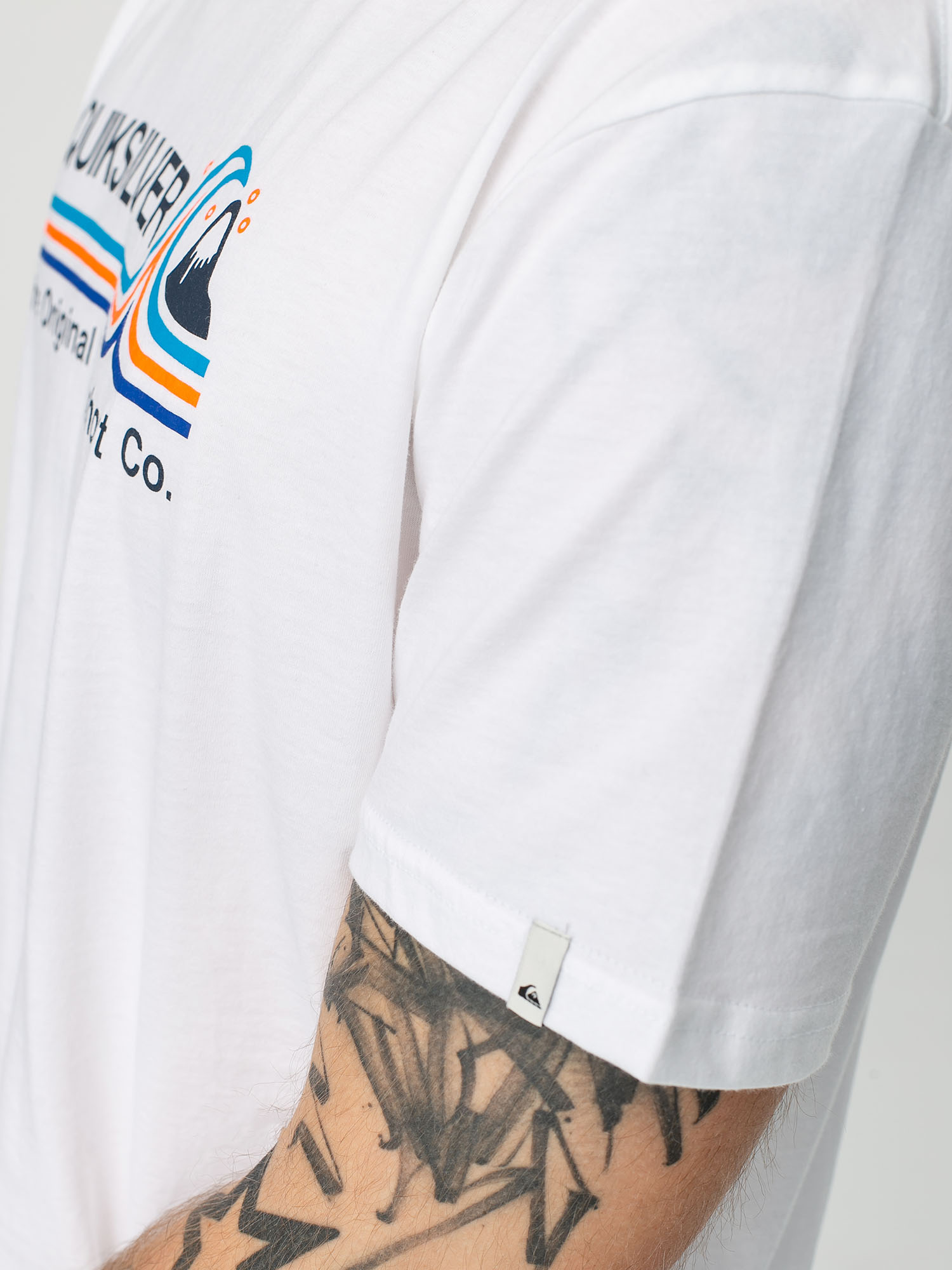 Quiksilver Stone Cold Classic T-shirt (white)