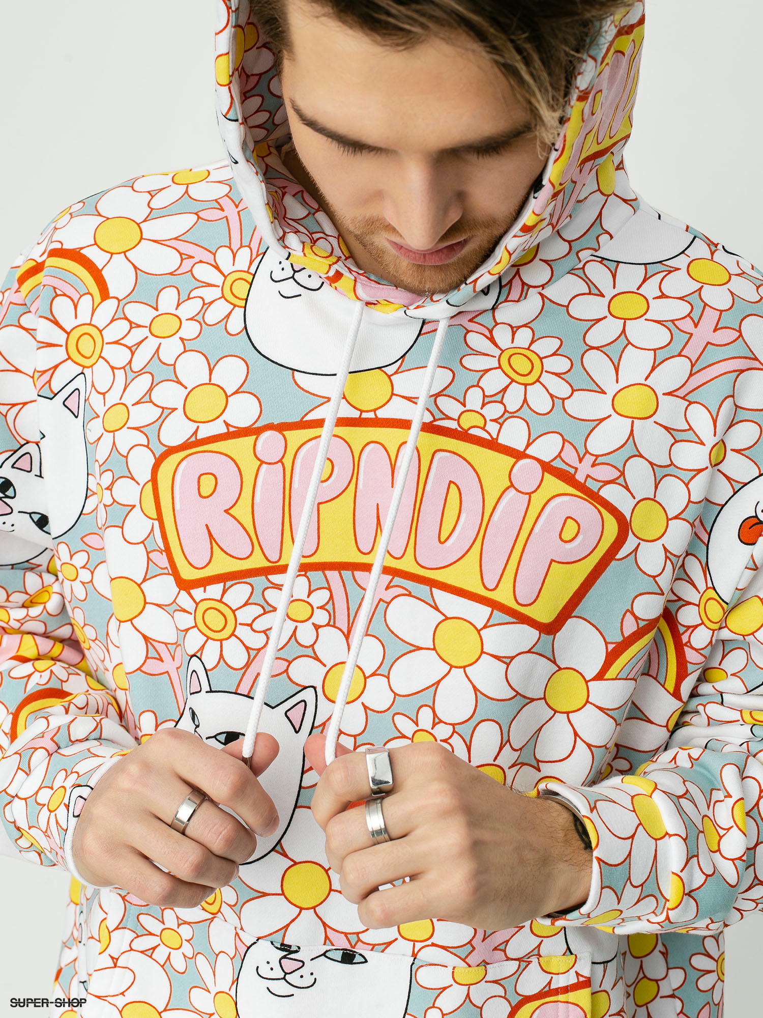 ripndip daisy do gold hoodie