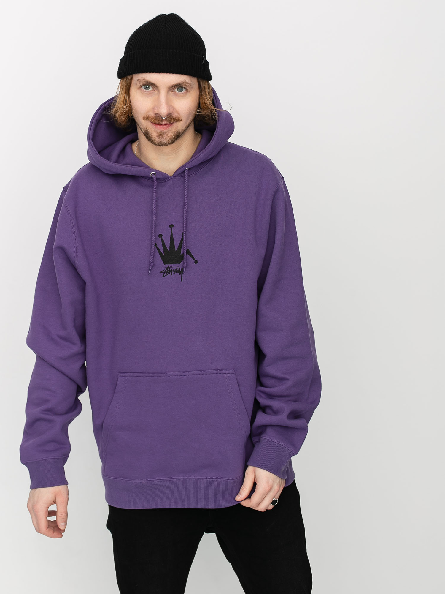 Stussy Old Crown HD Hoodie (purple)