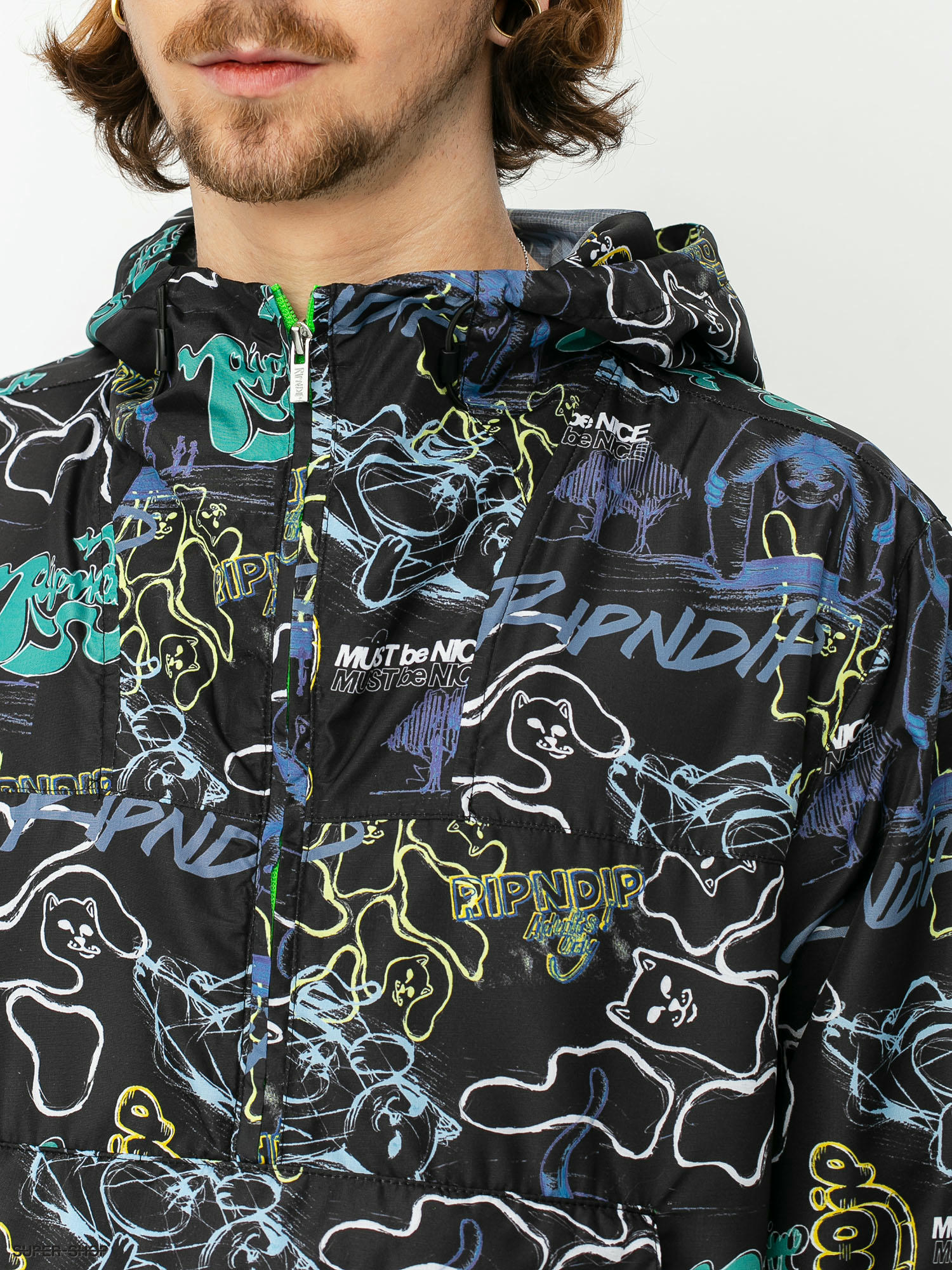 Ripndip packable sale jacket