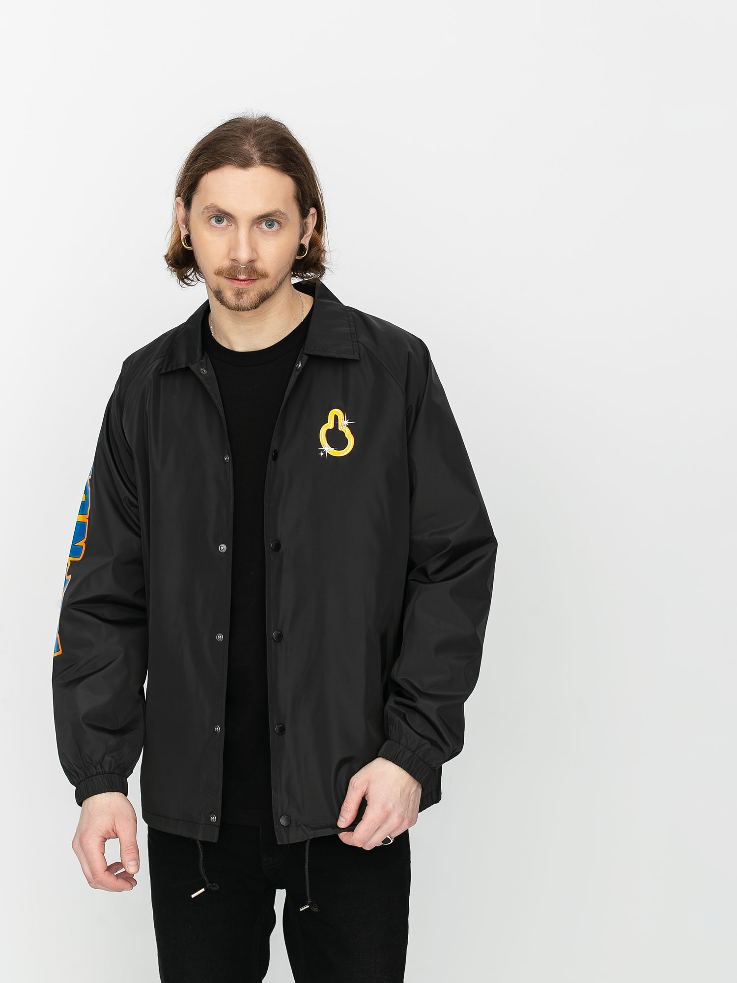 RipNDip Nermhog Coach Jacket - black (black)