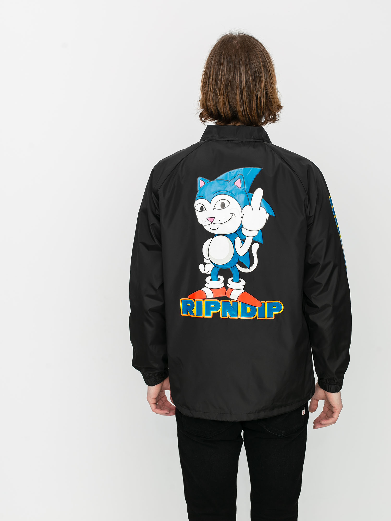RipNDip Nermhog Coach Jacket (black)