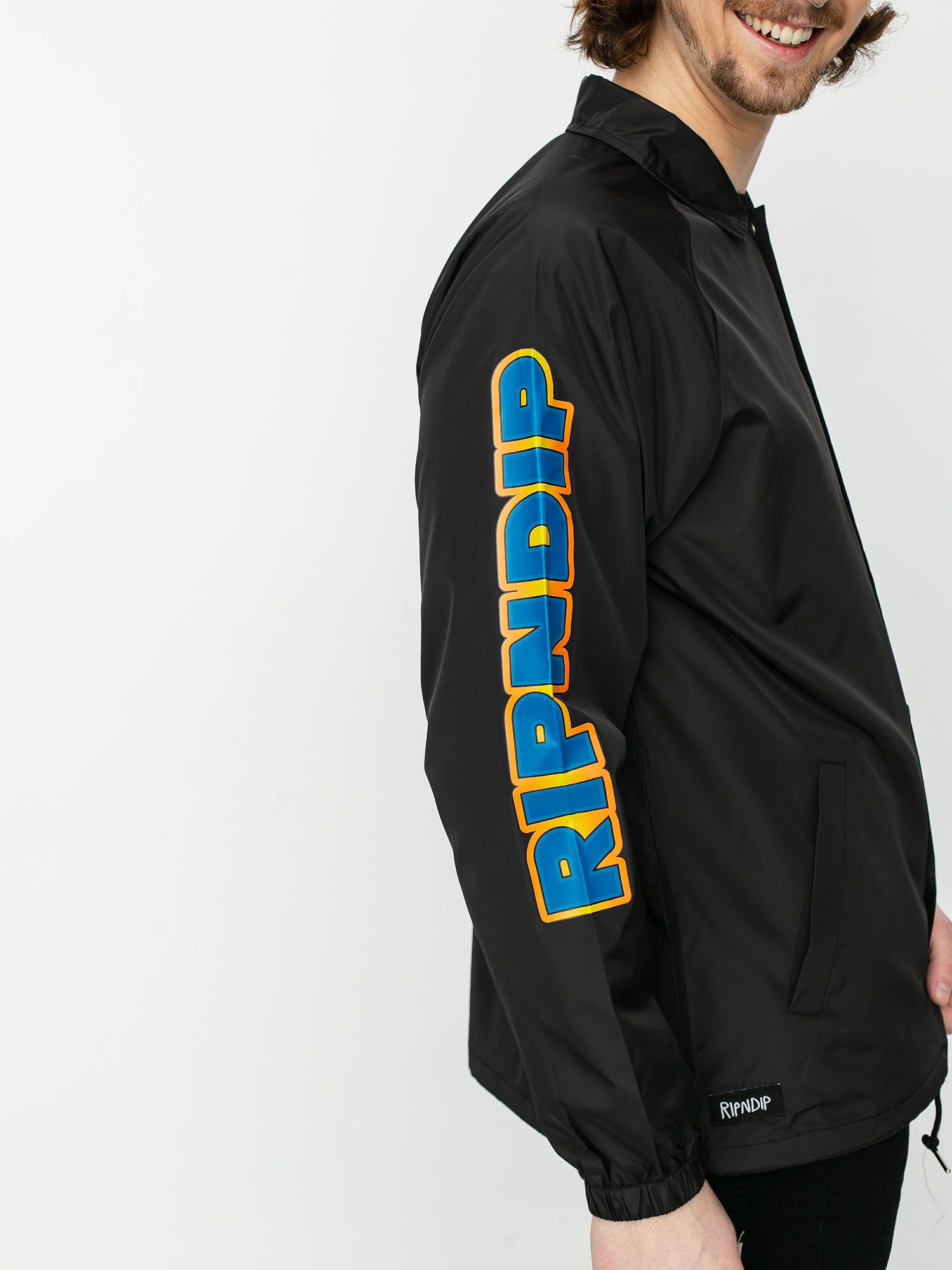 RipNDip Nermhog Coach Jacket (black)
