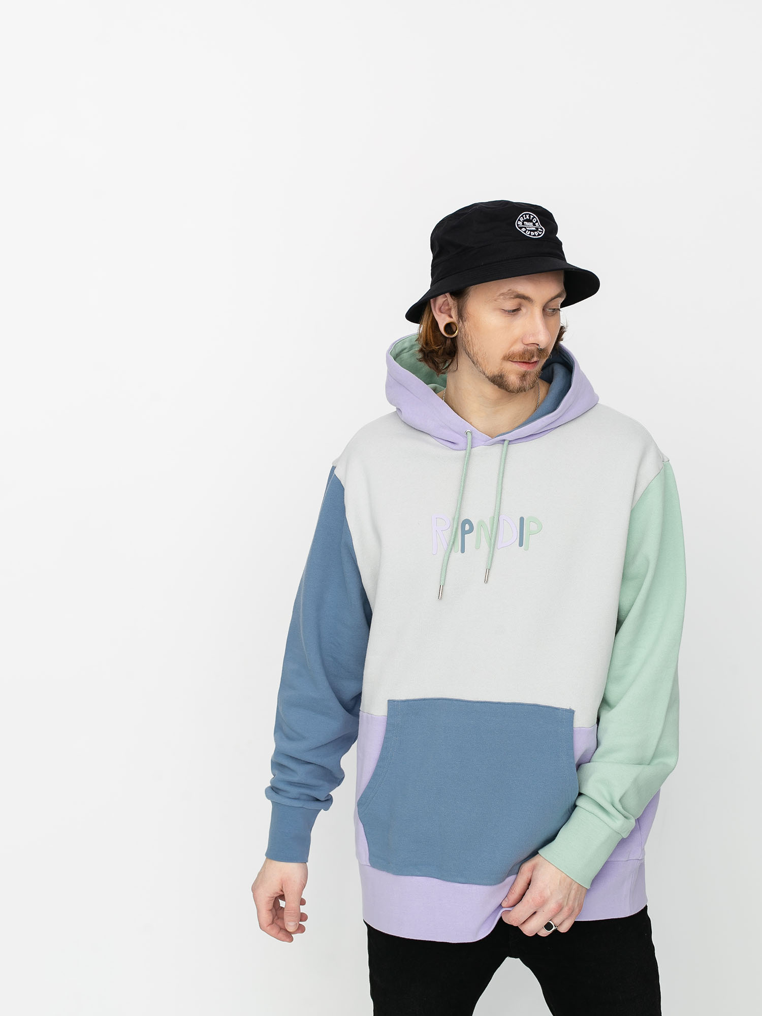 RipNDip Multi Colored Logo HD Hoodie (multi)