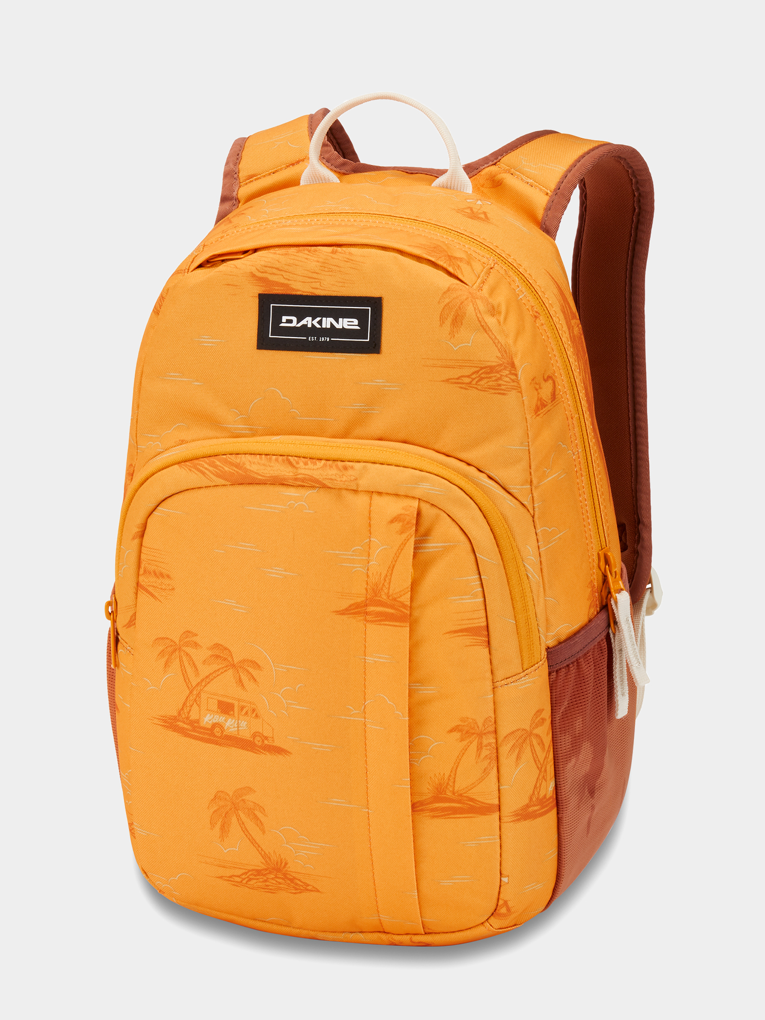 Dakine orange backpack best sale