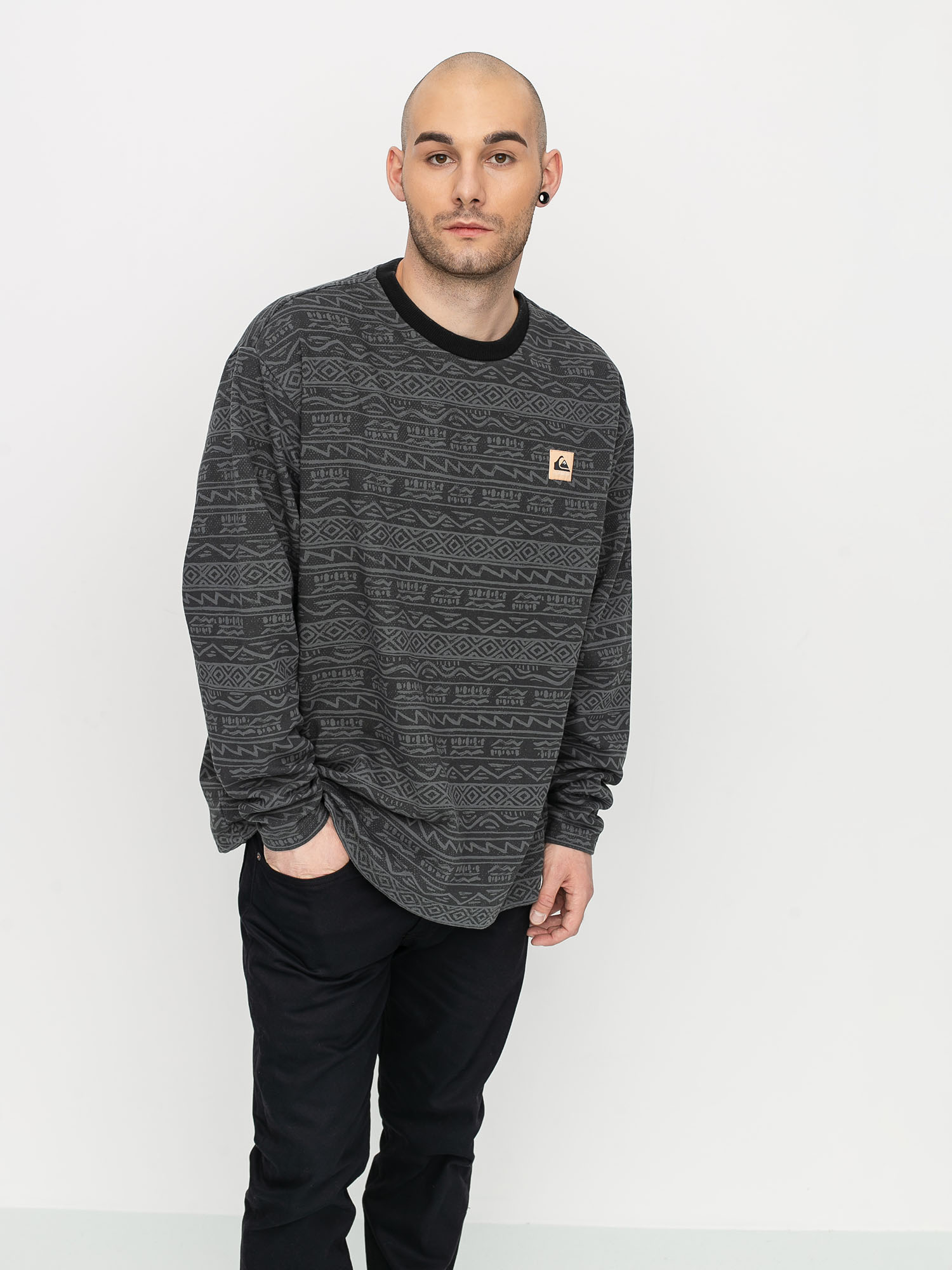 quiksilver crew neck sweatshirt