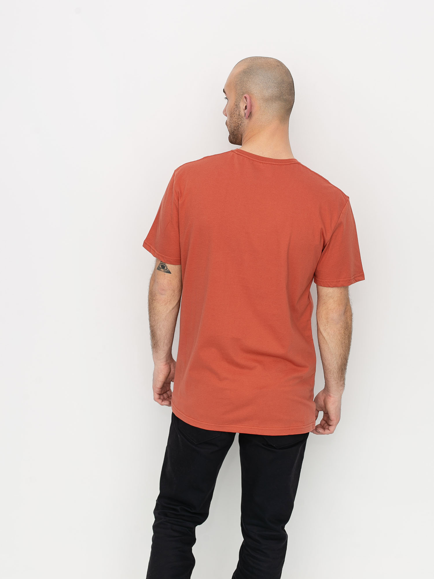 Quiksilver Comp Logo T-shirt (redwood)