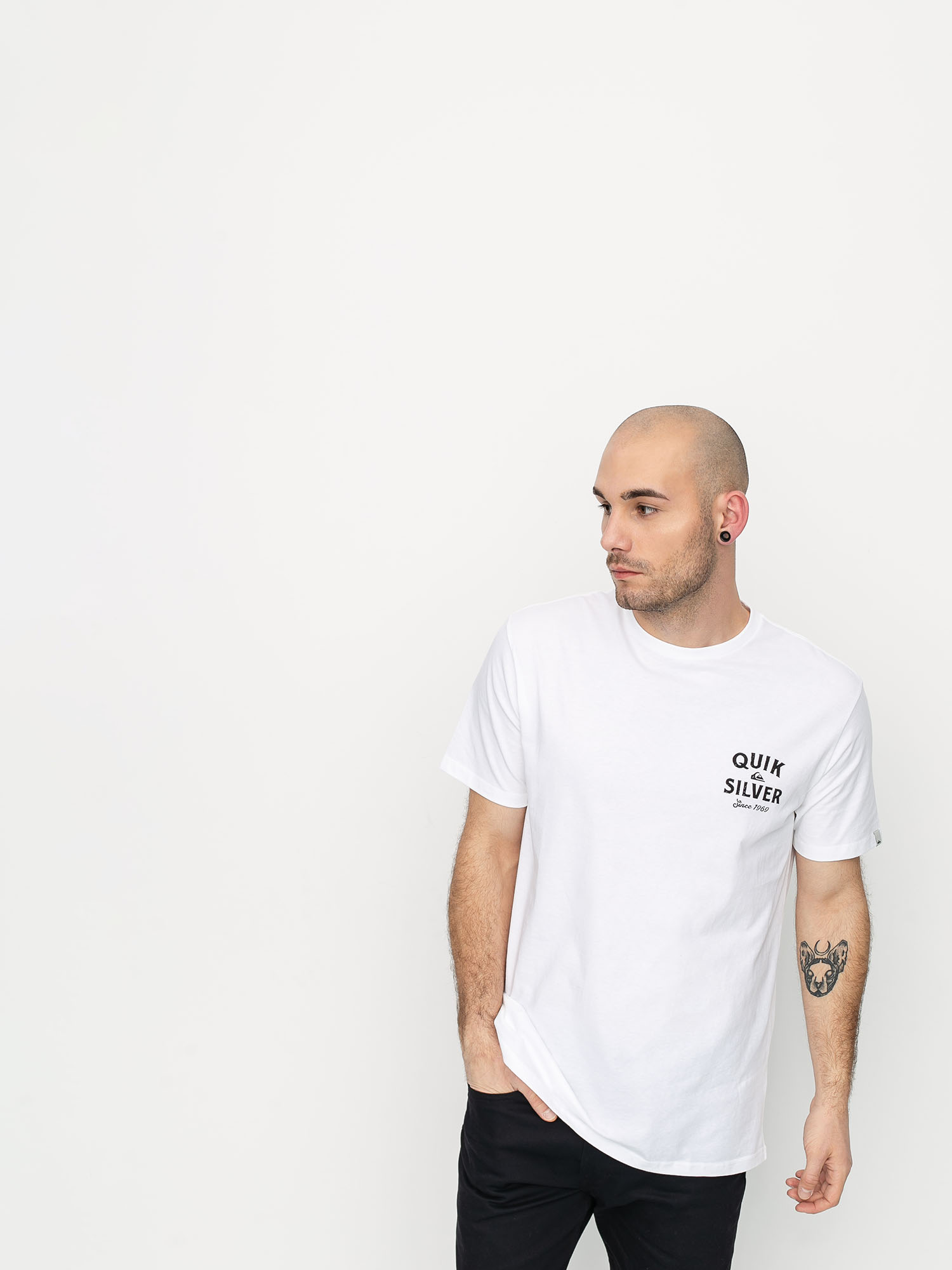 Quiksilver Drum Therapy T-shirt (white)