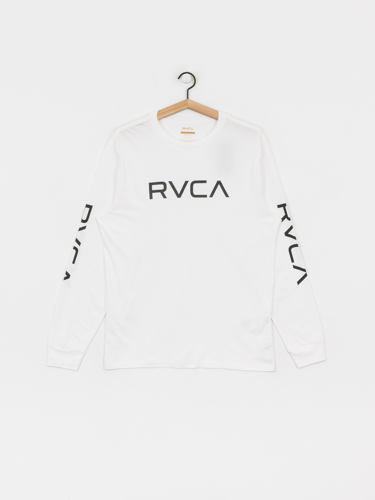 rvca long sleeve white