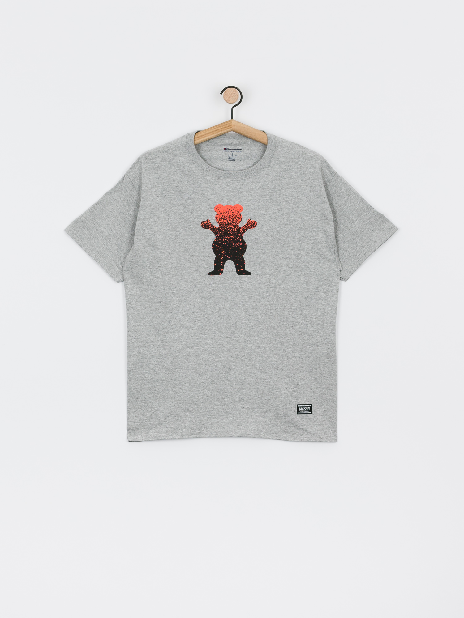 champion tshirt grey