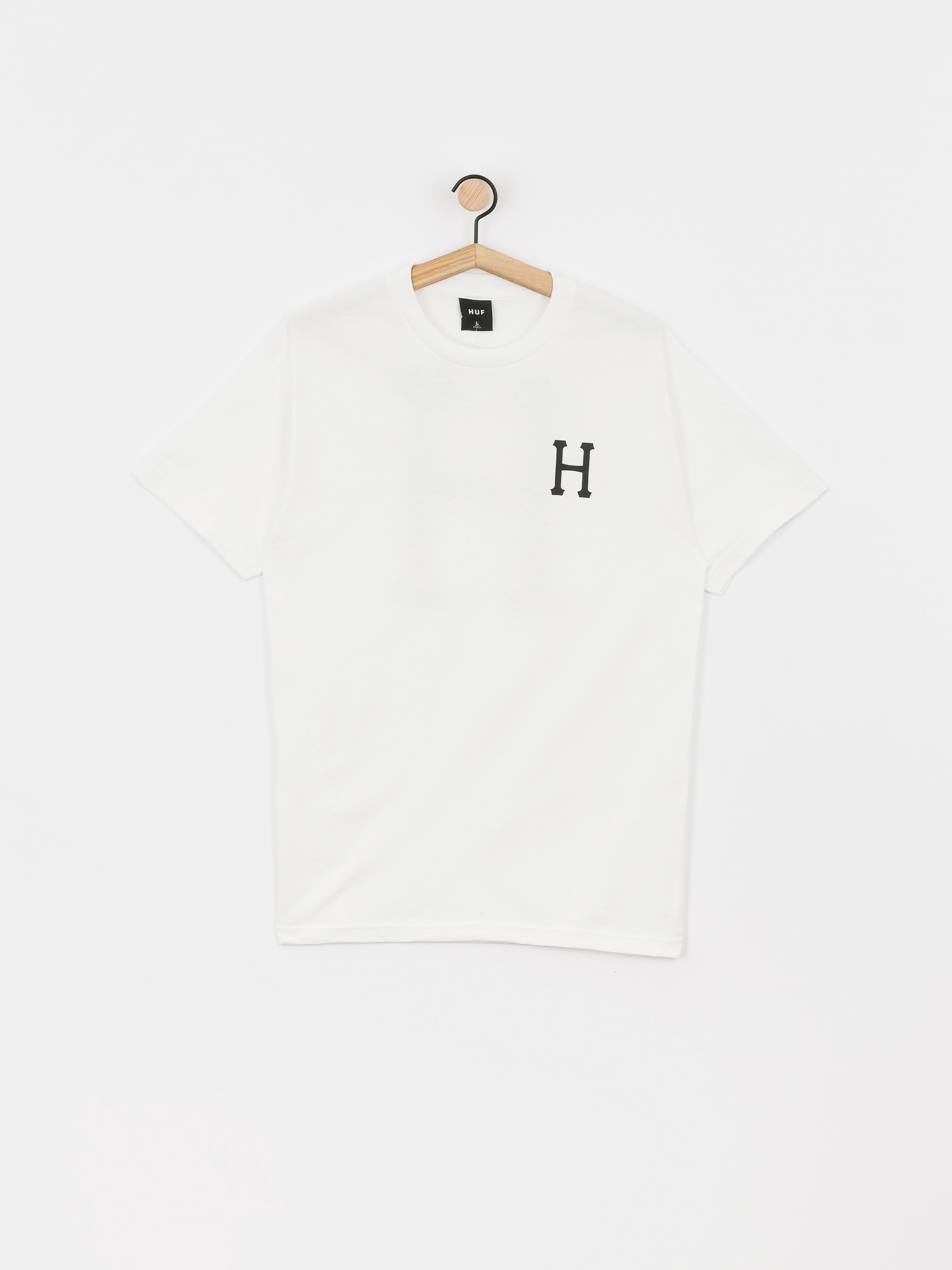 huf white tshirt