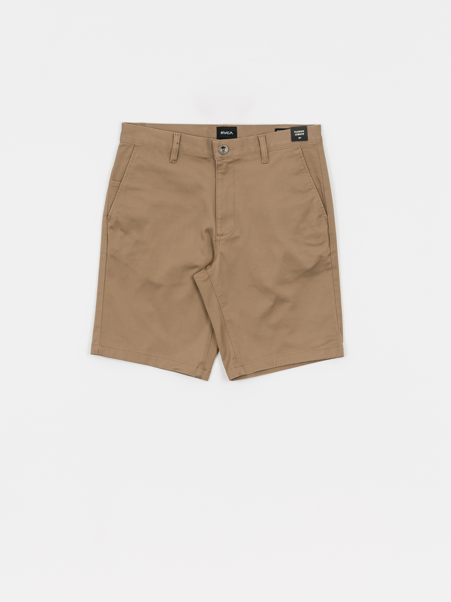 RVCA Weekend Stretch Shorts (dark khaki)