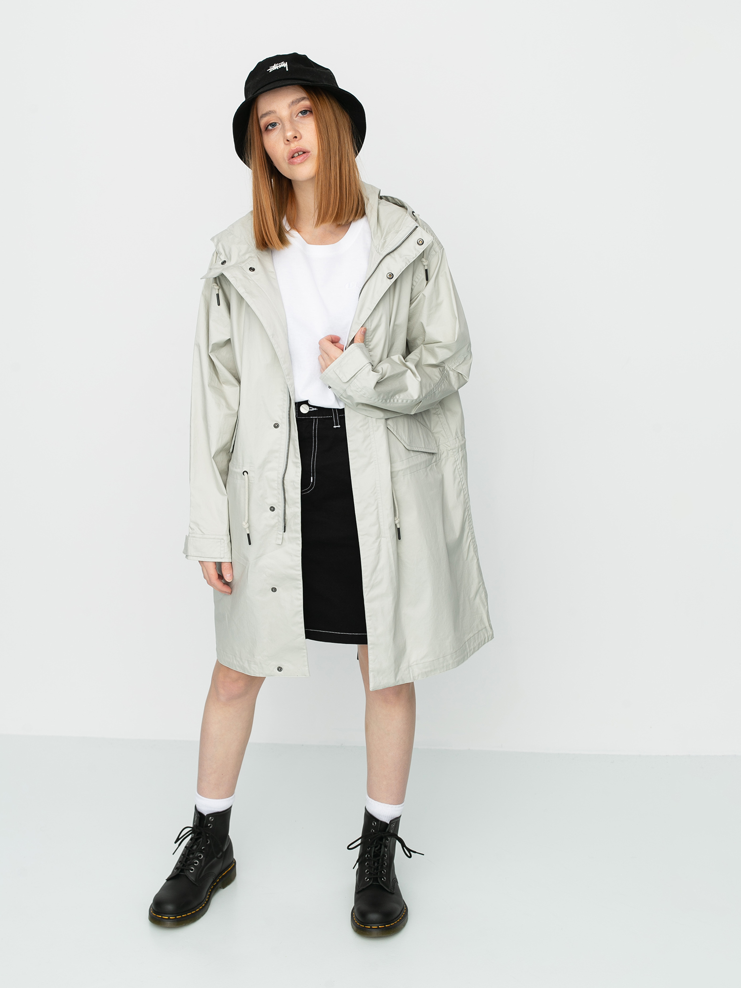 Carhartt WIP Addison Parka Jacket Wmn (pebble)