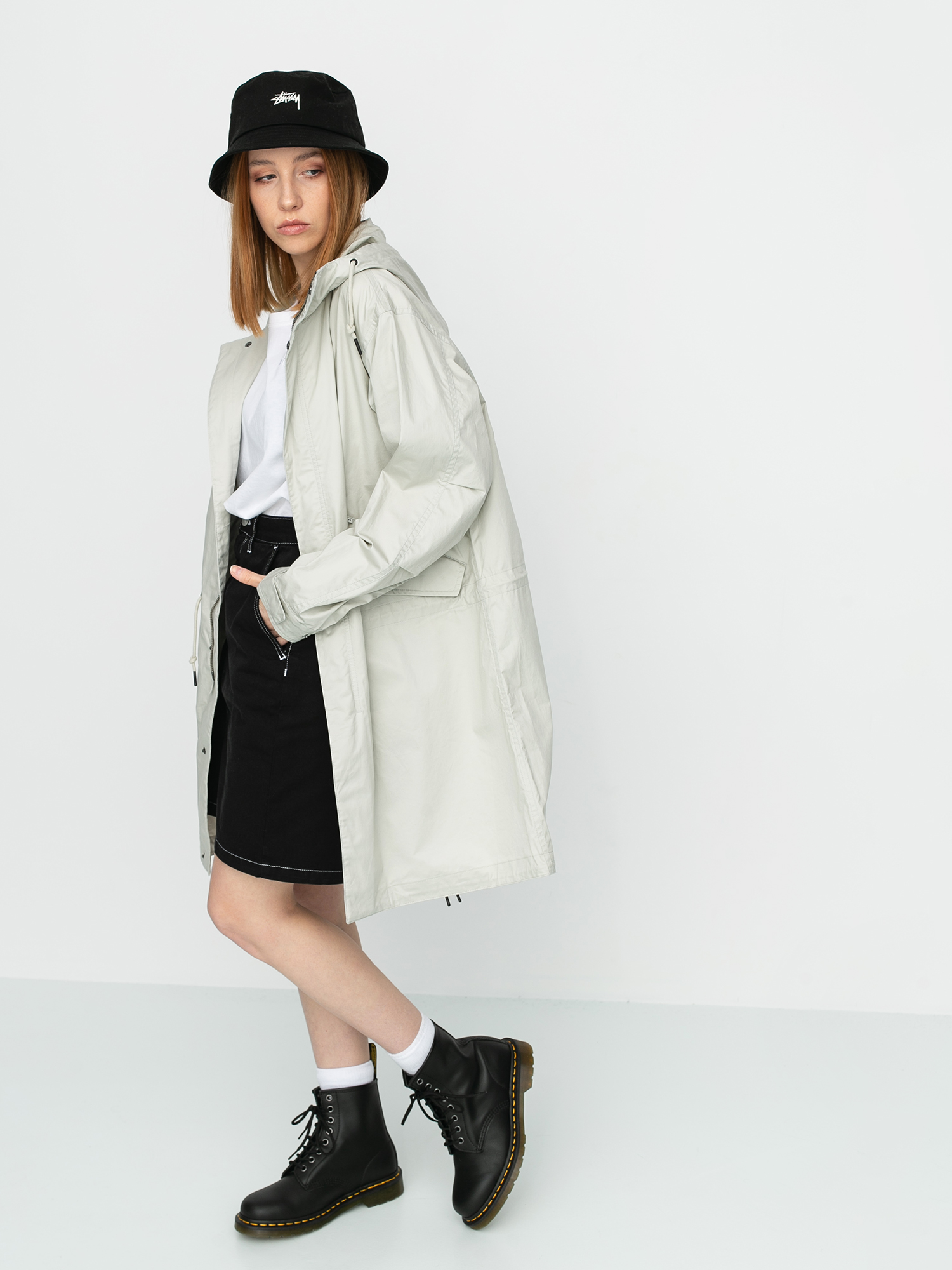 Carhartt WIP Addison Parka Jacket Wmn (pebble)