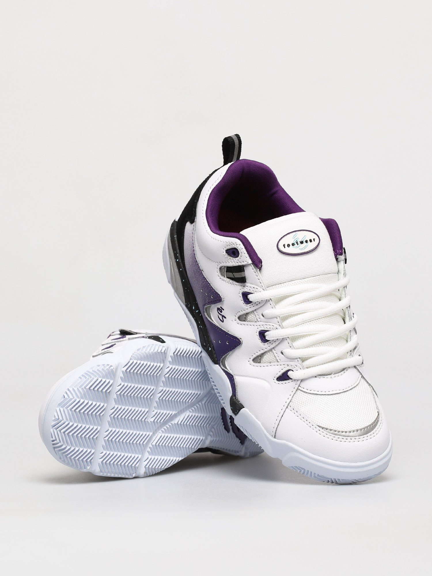 eS Symbol Shoes (white/black/print)